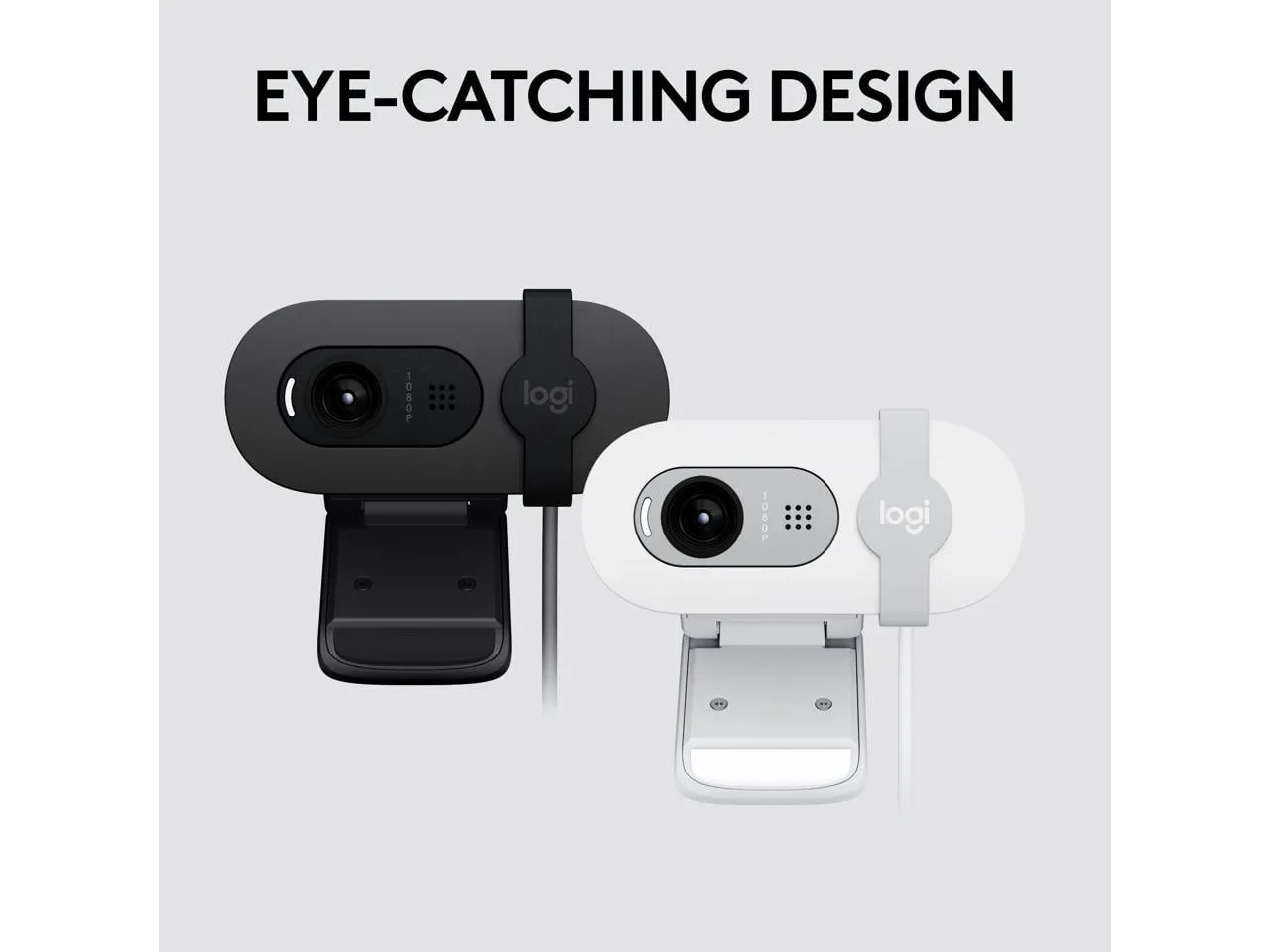 Logitech 960-001580 - Logitech Brio 100 Webcam - 1080P Graphite