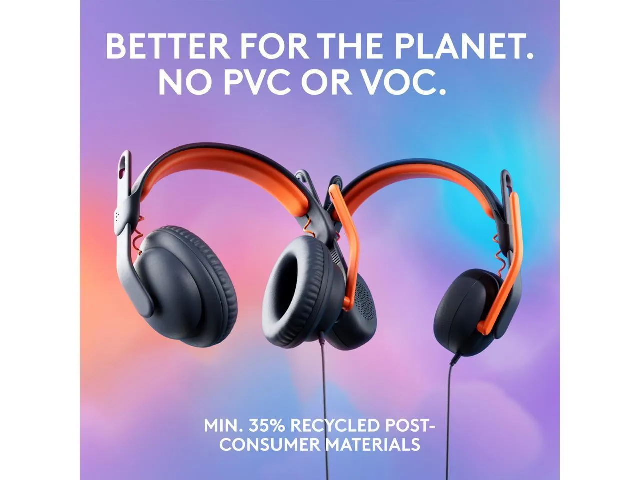 Logitech 981-001378 — ZONE LEARN HEADSET - USB-A OVER-EAR WITH OVER-EAR CUSHIONS,W/ 3YR WARRANTY