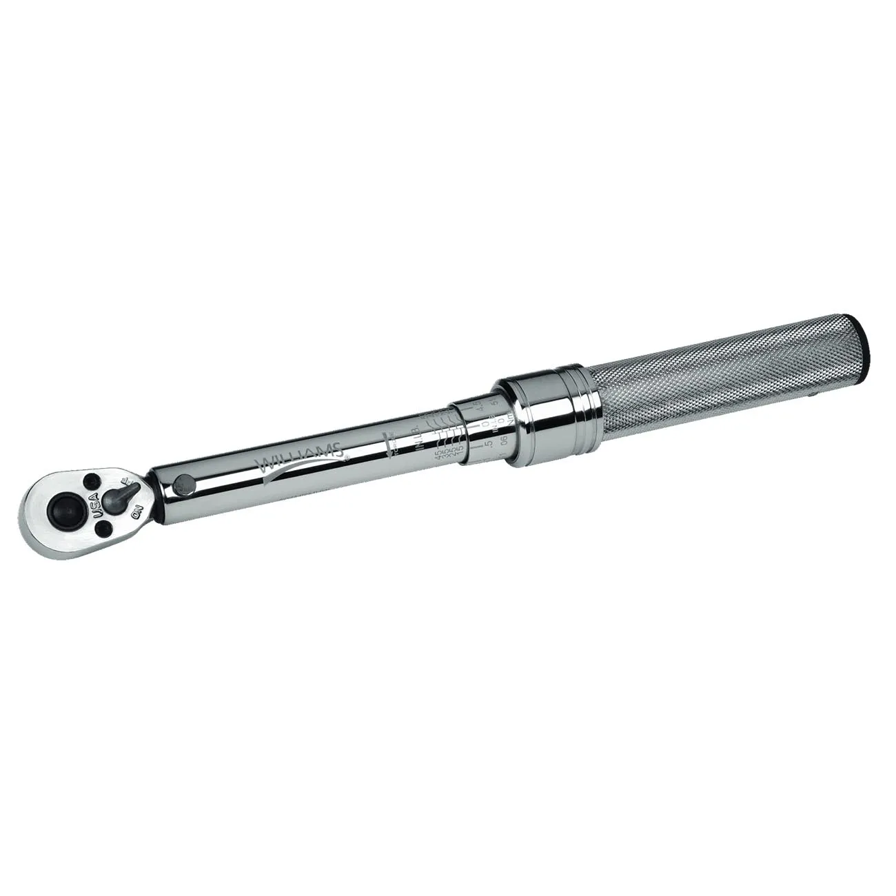 Williams 752MFRMH — Williams 3/8" Drive Micro-Adjustable Torque Wrench - 5-75 Ft-Lb