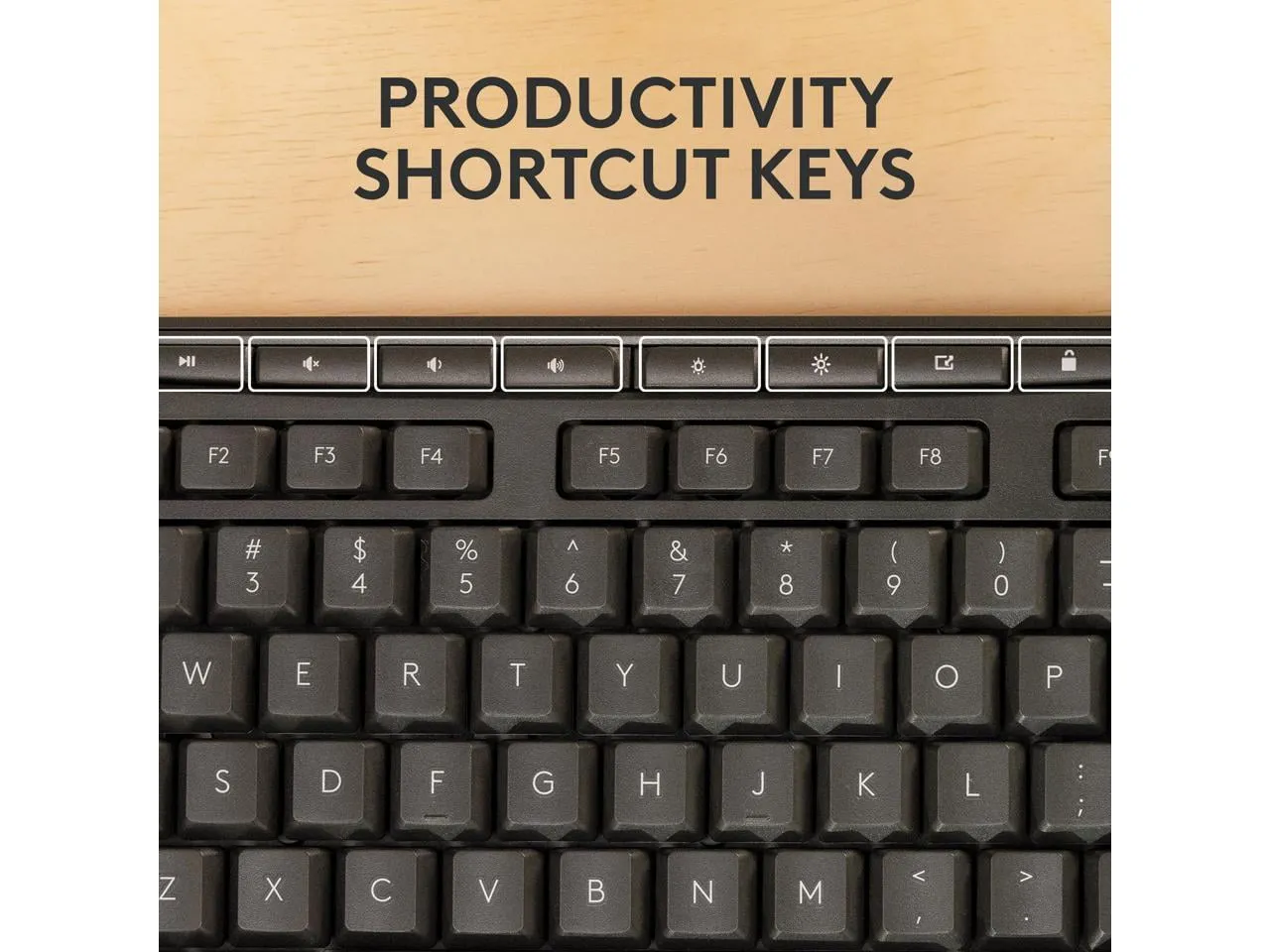 Logitech 920-011887 — MK370 COMBO FOR BUSINESS (GRAPHITE) - BROWN BOX