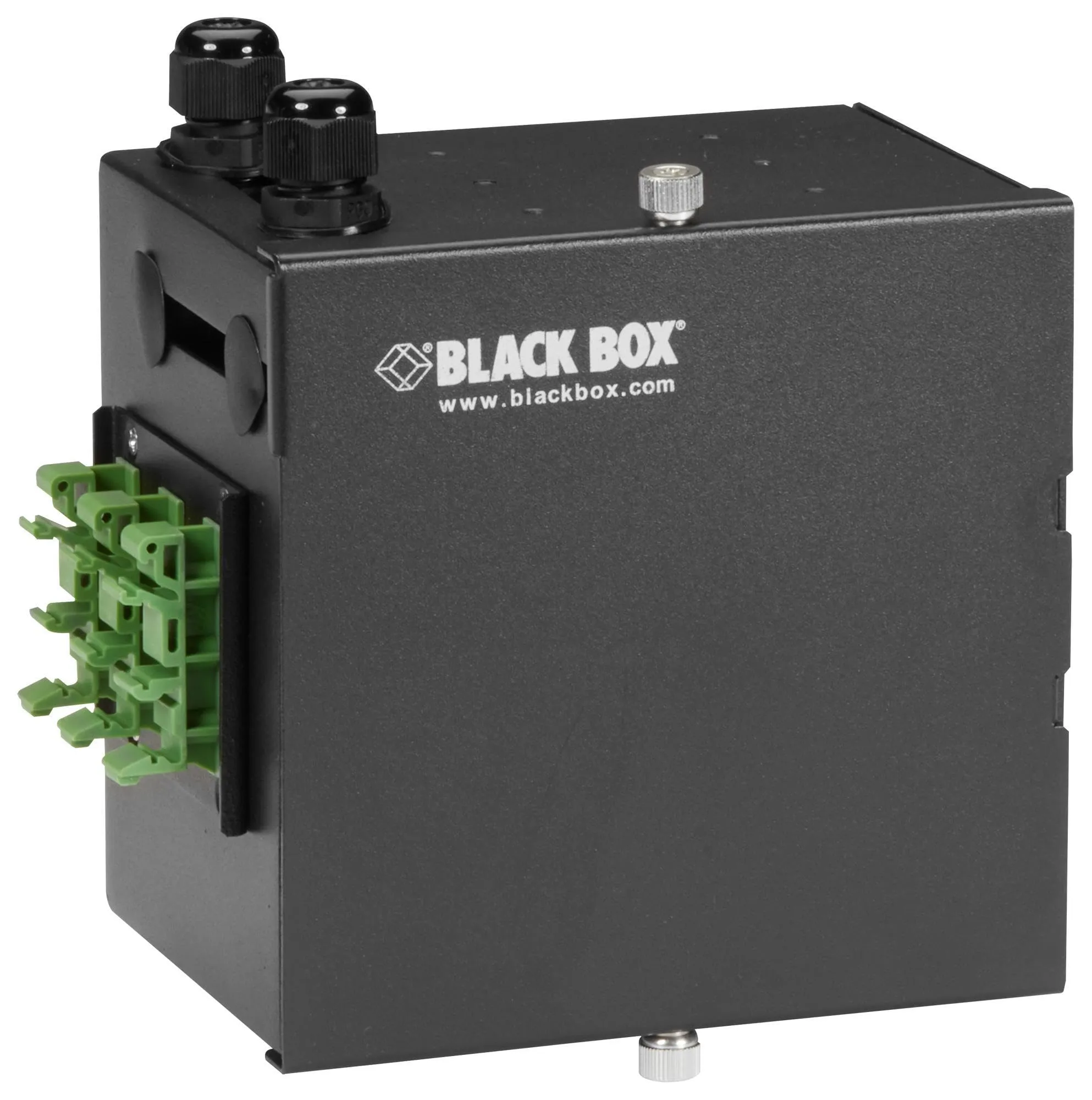 BLACK BOX CORPORATION JPM397A — WALLMOUNT MINI-DIN RAIL FIBER