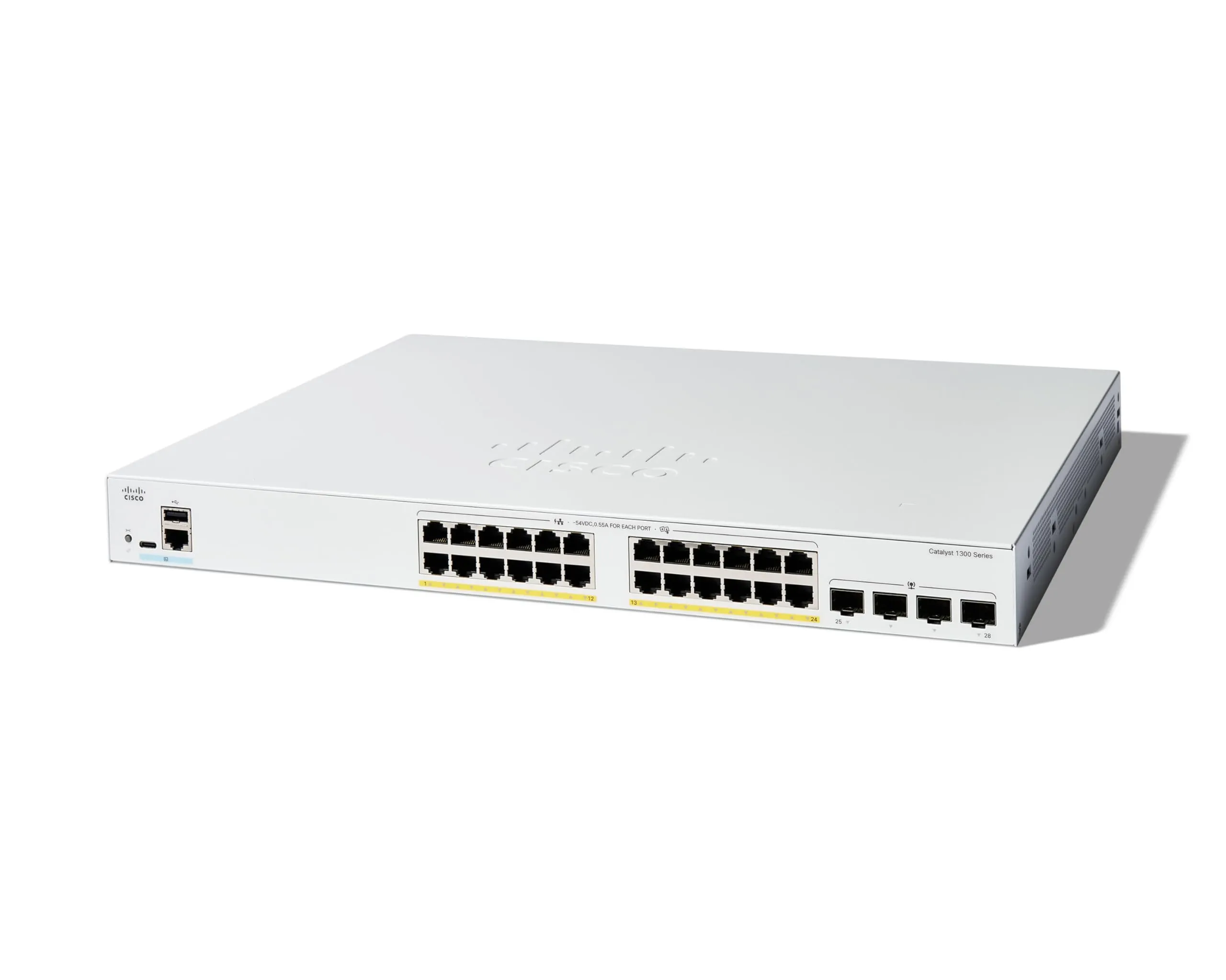 Cisco C1300-24FP-4G — Cisco Catalyst 1300 24-Port Gigabit PoE Switch