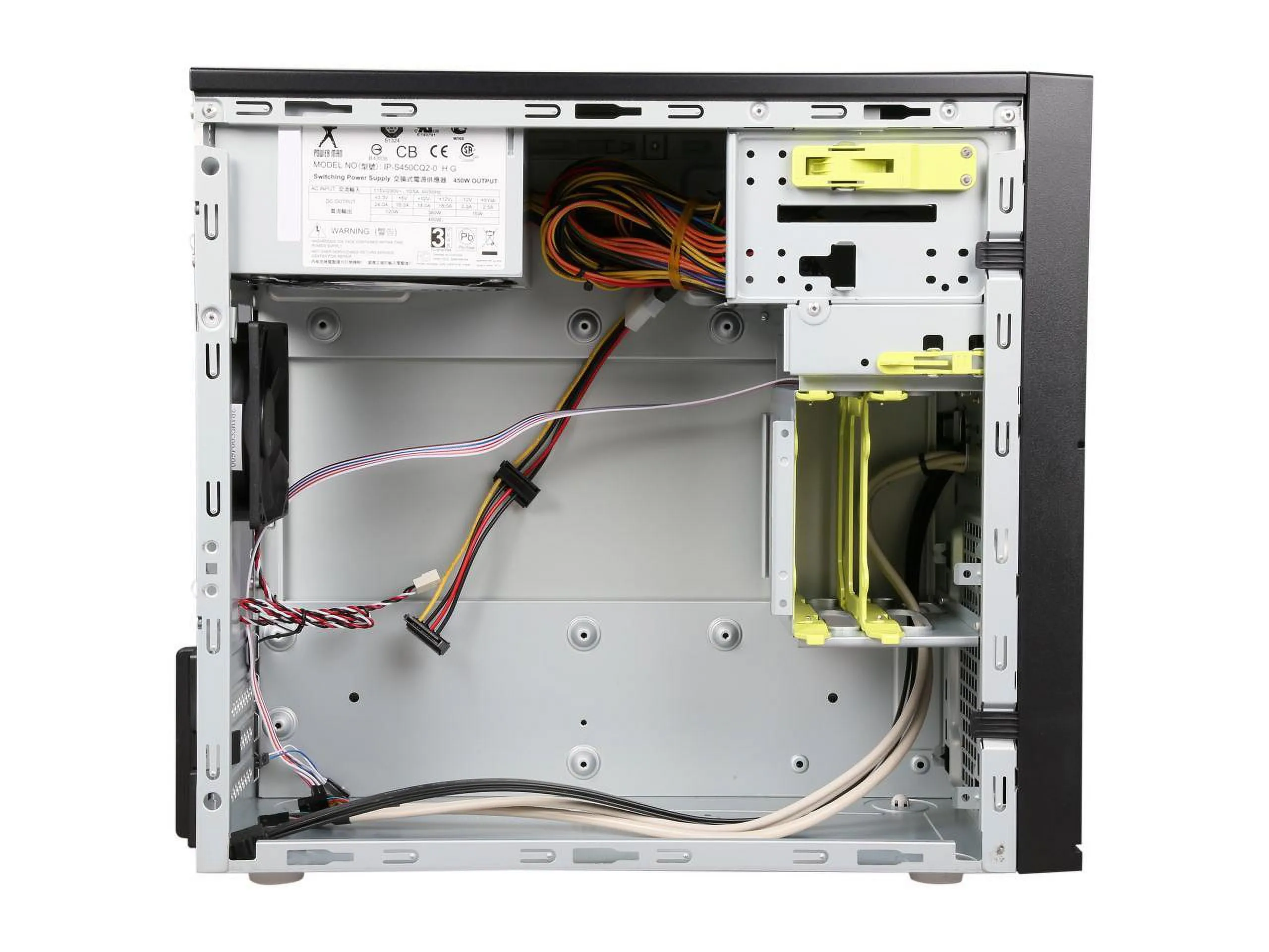 INWIN EFS052.CH450TB3 — IN WIN EFS052.CH450TB3 MicroATX 12V Form Factor, PSII Size Power Supply Mini Tower Computer Case (Black)