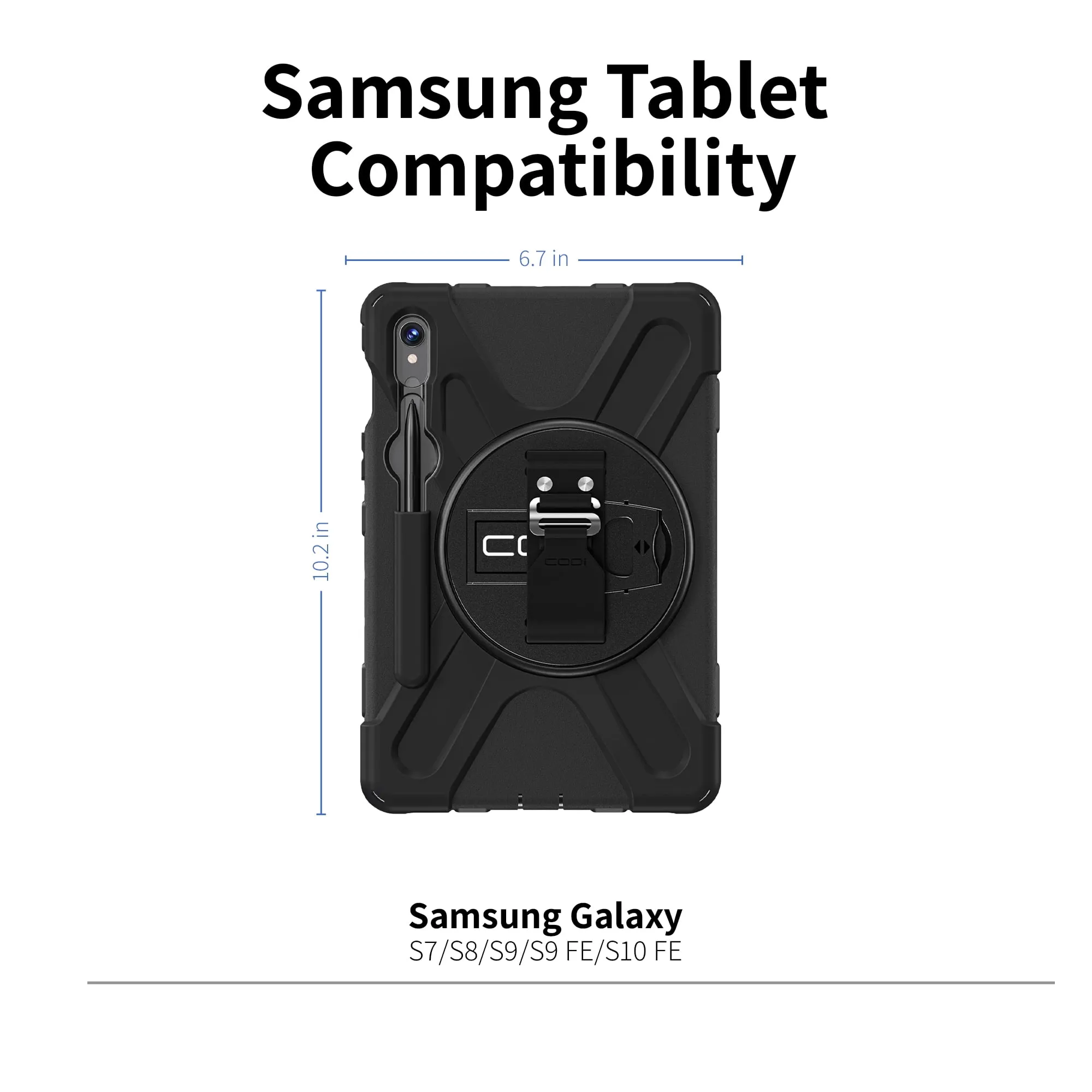 CODi C30705077 - Durable Rugged Case for Samsung Galaxy S8S9 - High Protectio