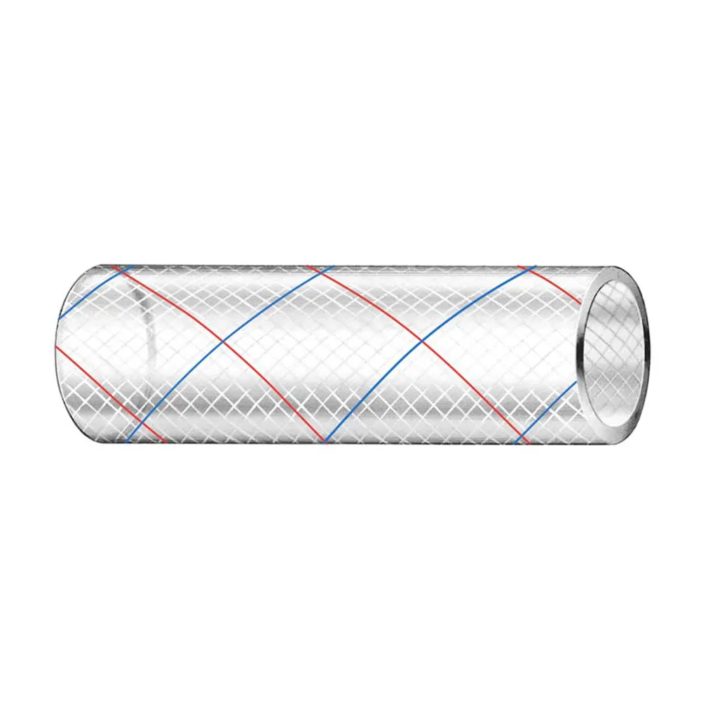Trident Marine 162-0386 — Trident Marine 3/8" x 50' Clear PVC Hose with Tracers