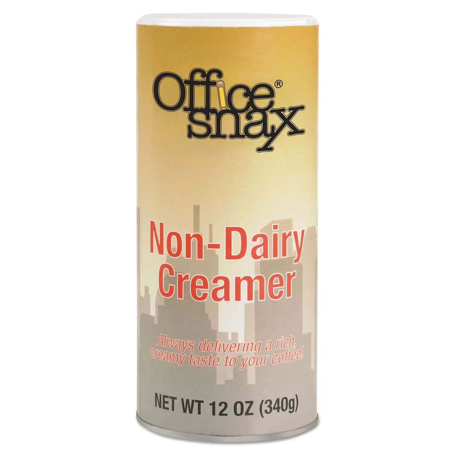 OFFICE SNAX, INC. 0020CT - Office Snax Non-dairy Creamer Canister - 0.75 lb (12 oz) Can