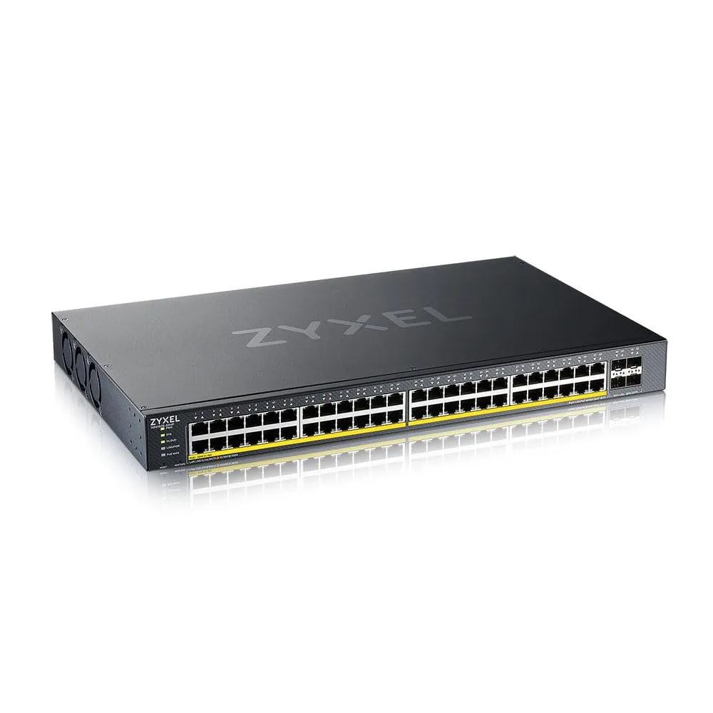 ZYXEL XGS1935-52HP — XGS1935-52HP - HYBRID NEBULAFLEX 48 PORT GBE L3 WEB MANAGED 802.3AT POE+ SWITCH