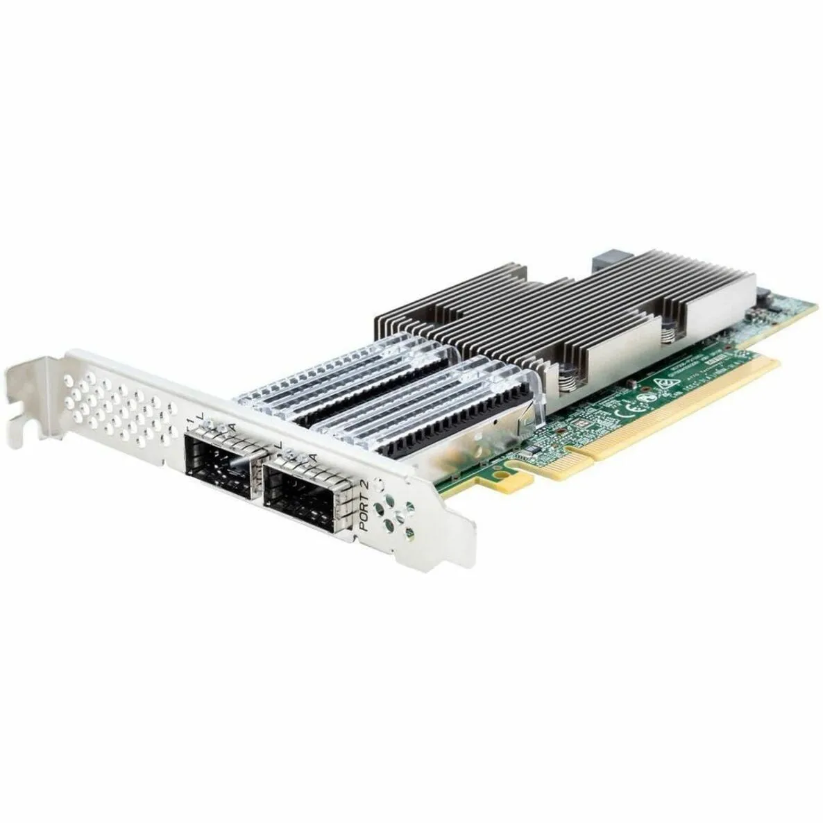 Atto Technology FFRM-N412-DA0 — Dual Channel 100GB EX16 PCIe 4 Low Profile Module