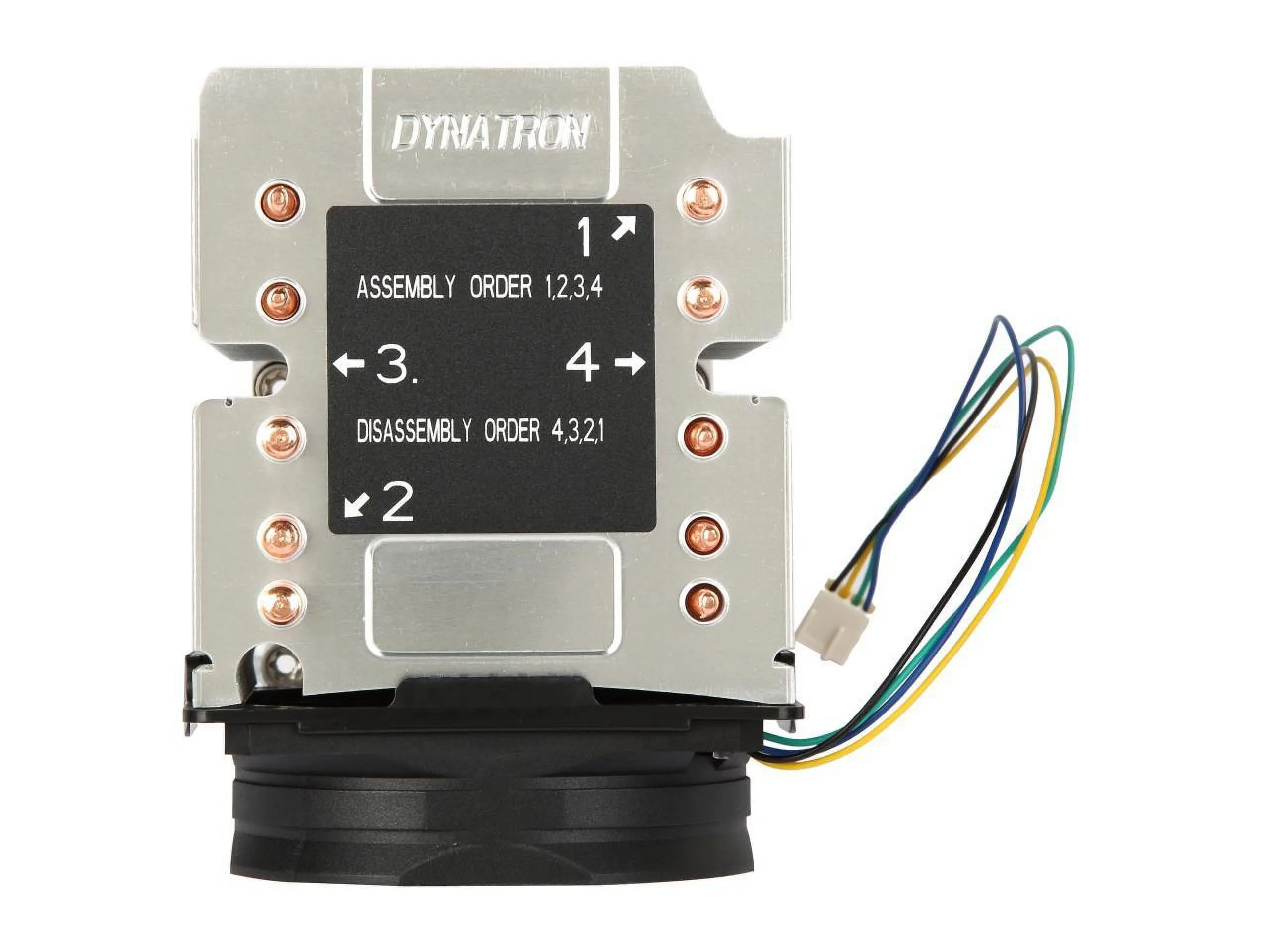 Dynatron B11-DYN — Dynatron FAN B11-DYN 3U Intel LGA3647 Narrow ILM Alum heatsink 205W Brown Box