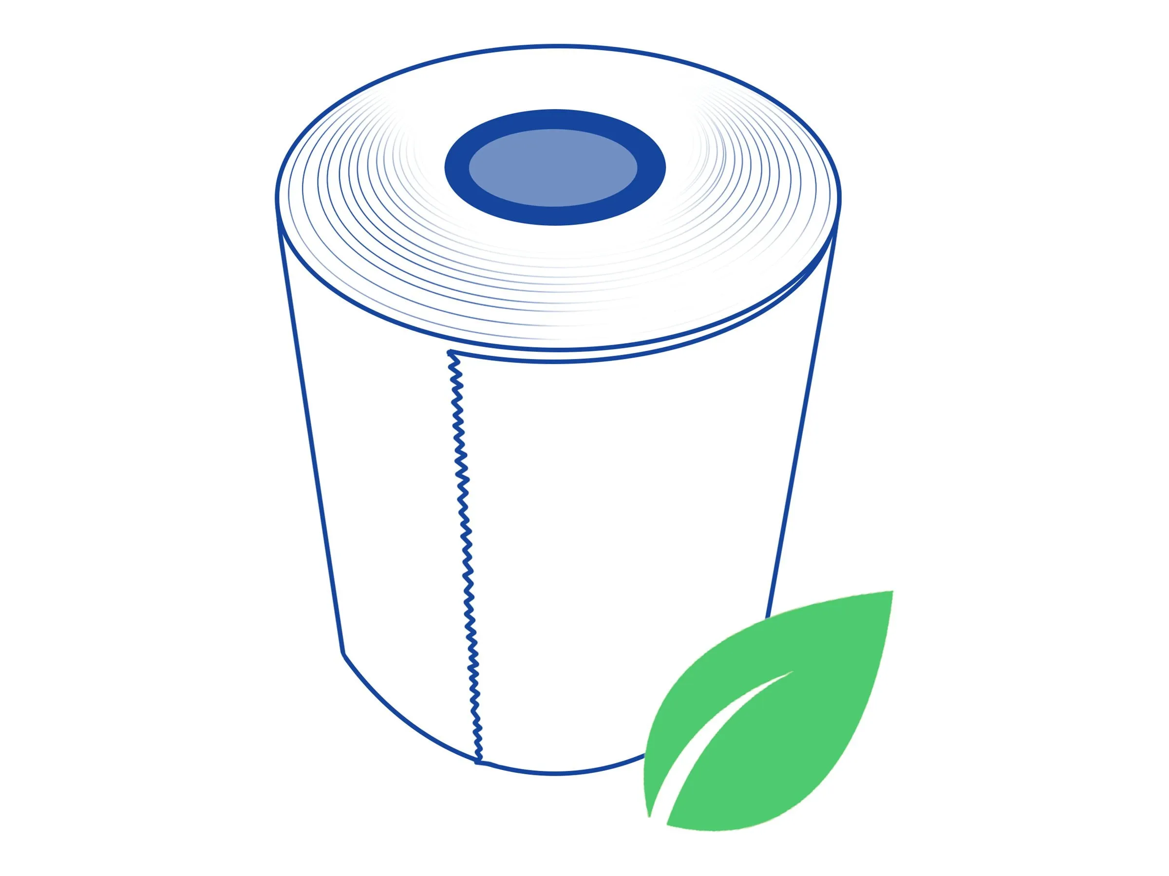 STAR MICRONICS 37951740 — Thermal Receipt Paper - Eco-Friendly Blue Star