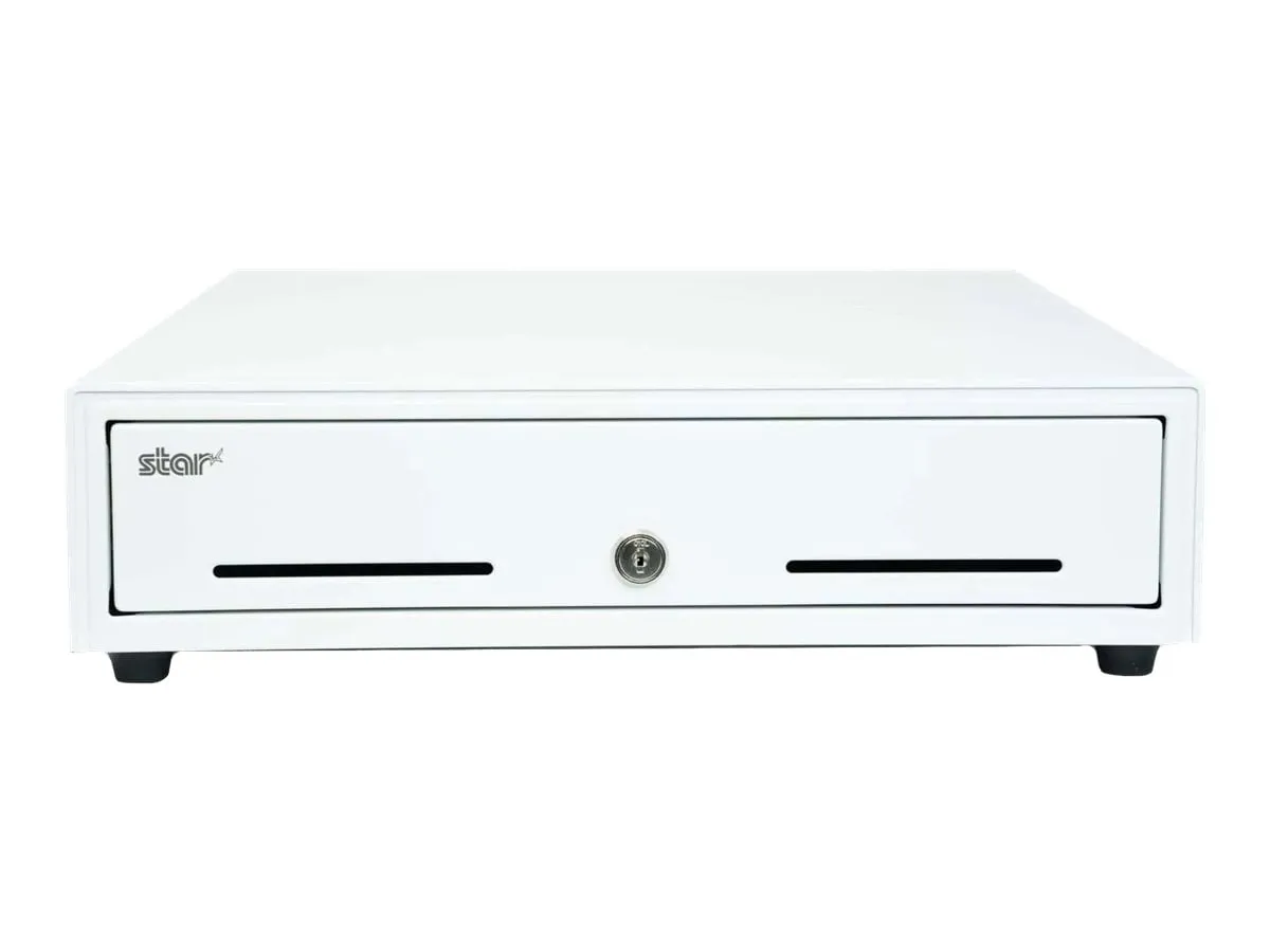 STAR MICRONICS 37968050 — Star Micronics MCD4 Cash Drawer - White, 17"x16"