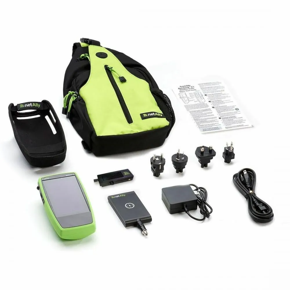 NETALLY AIRCHECK-G3-KT-X2 — AIRCHECK-G3-KT-X2, AIRCHECK G3 PRO PLUS EXT-ANT, HOLSTER (FULL TRI-BAND)