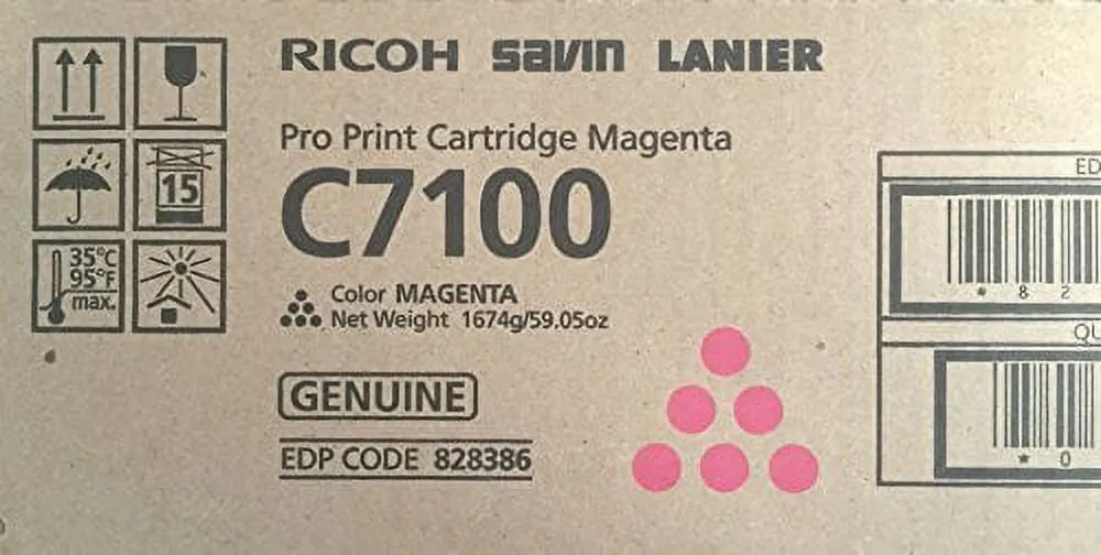 RICOH / Fujitsu RIC828386 — RICOH PRO C7100