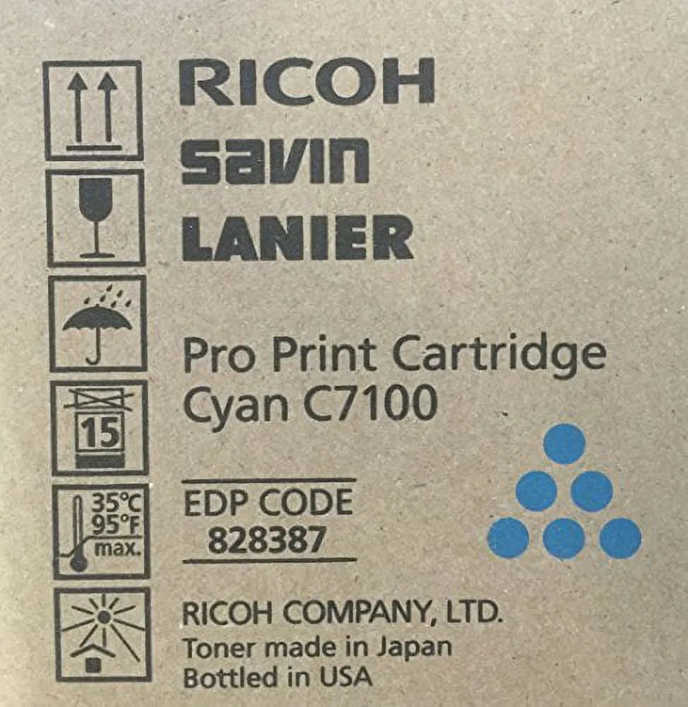 RICOH / Fujitsu RIC828387 — RICOH PRO C7100