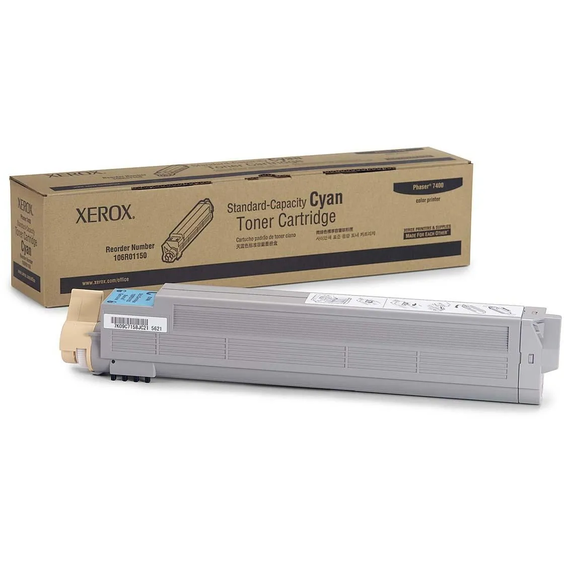 XEROX 106R01150 — CONSUMABLE TYPE: TONER CARTRIDGE - OUTPUT COLOR: CYAN- CARTRIDGE YIELD TYPE: HIG
