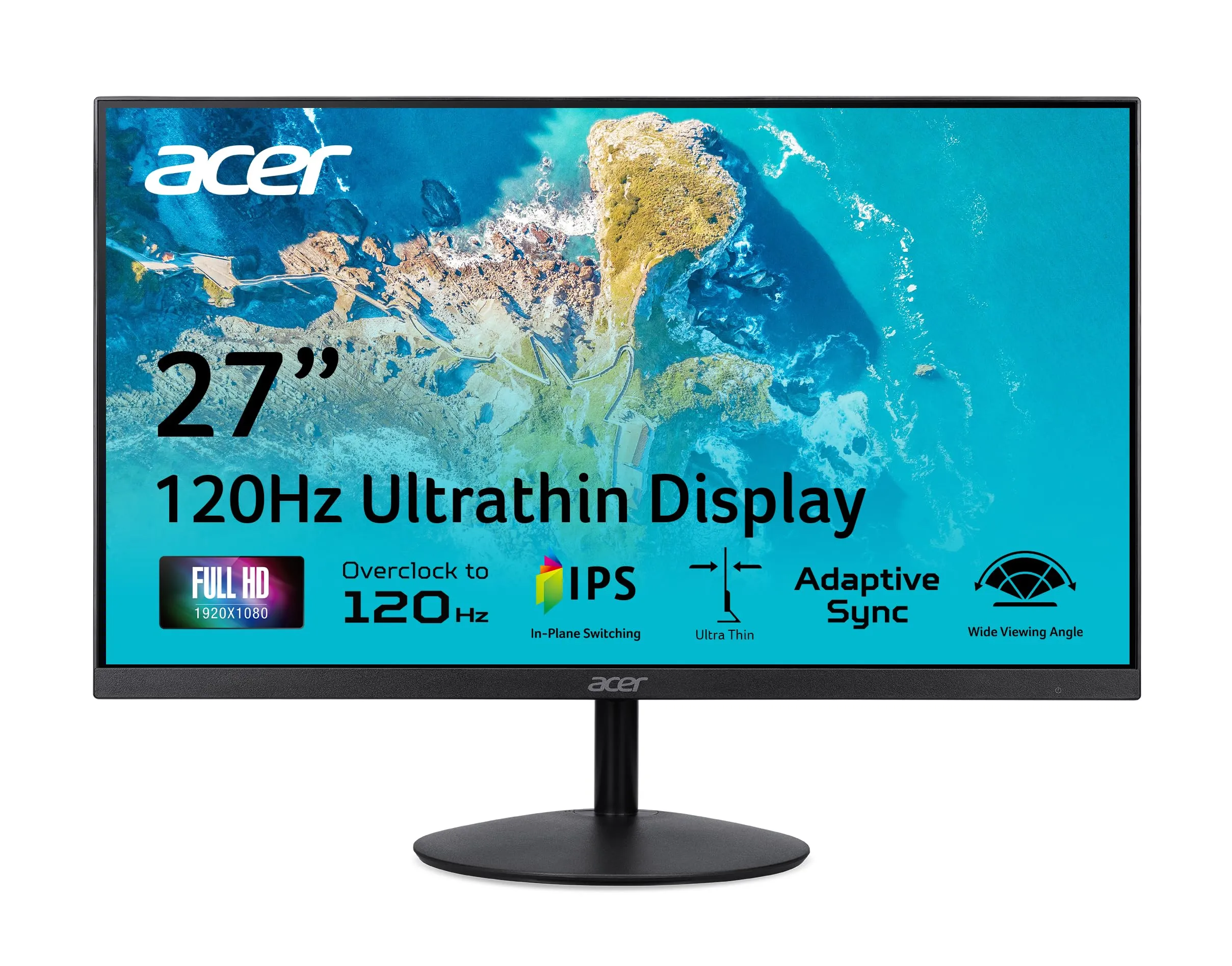 ACER UM.HB7AA.G03 — Acer B7 27" AG IPS Monitor with EPEAT Gold Certification