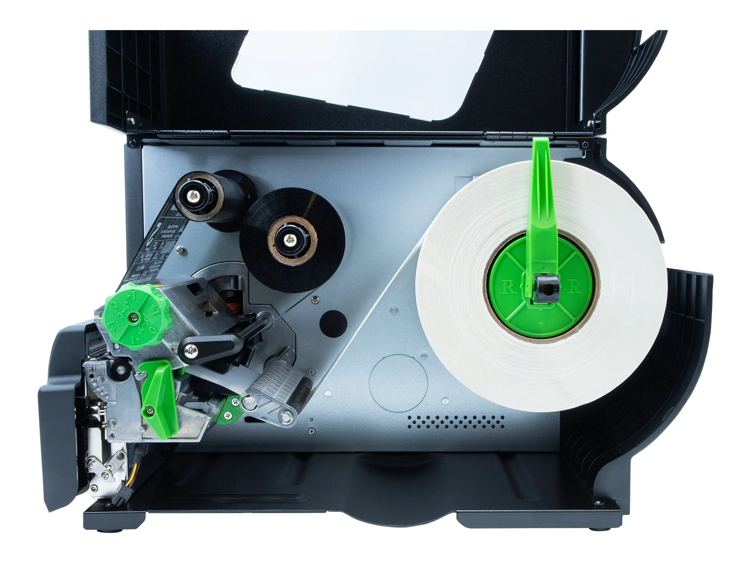 Brother BSS1C450110 — 110MM (4.33IN) WIDE TT WAX/RESIN RIBBON, BLACK, 1 CORE, 450M/ROLL, 12 ROLLS/UNIT