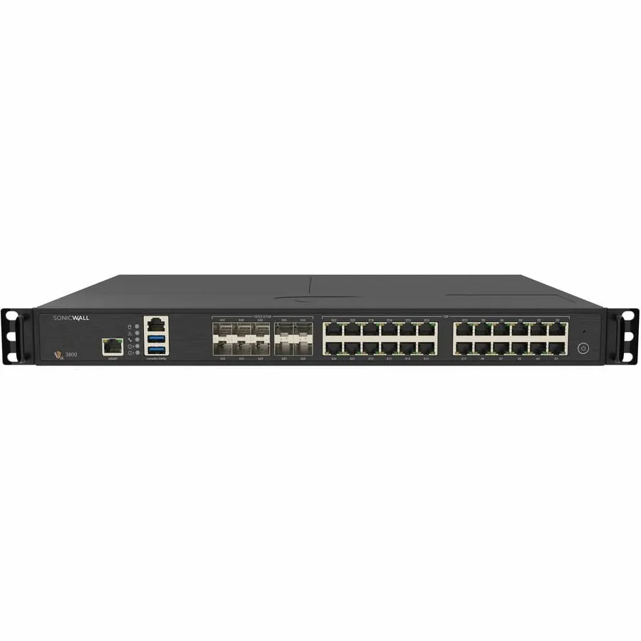 SONICWALL 03-SSC-4646 — SONICWALL NSA 3800 TOTALSECURE ADVANCED EDITION 1YR