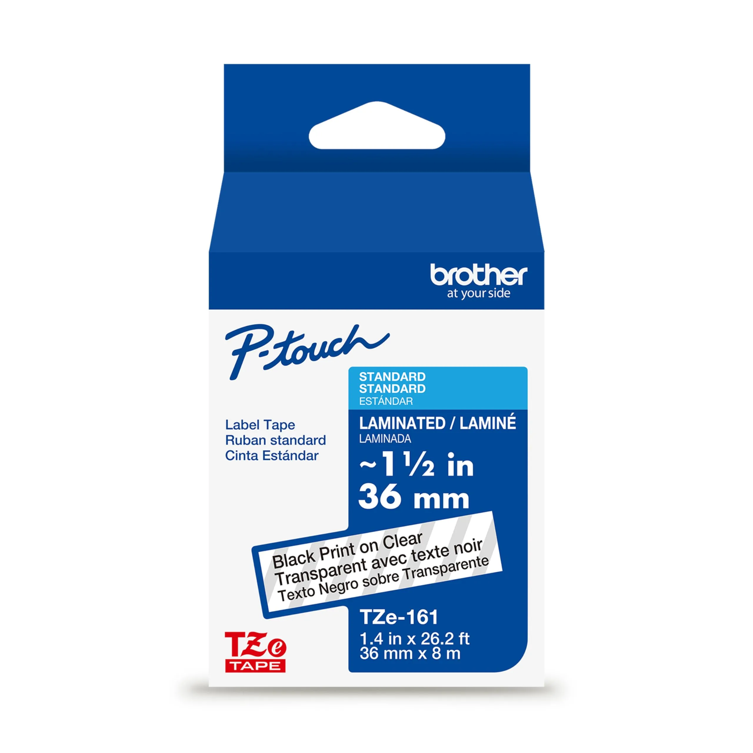 Brother TZE161G — BROTHER TZE P-TOUCH LABEL TAPE