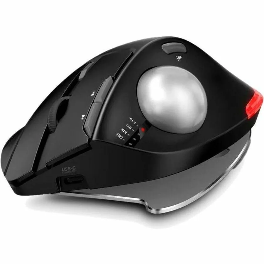 Urban Factory EMT01UF — ERGO PRO MAX: BLUETOOTH AND 2.4GHZ ERGONOMIC MOUSE WITH TRACKBALL AND ADJUSTABLE