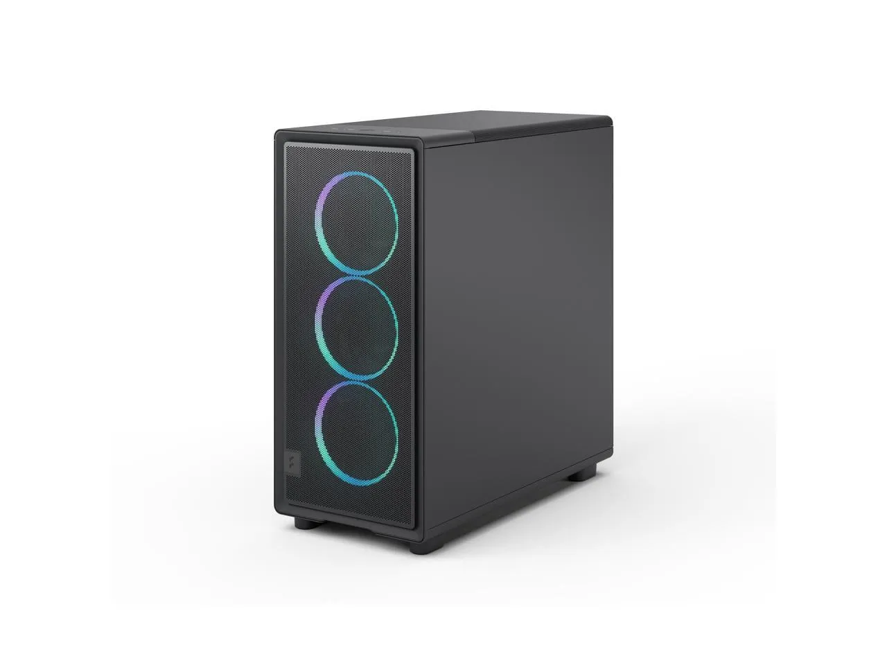Fractal Design FD-C-EPO1A-04 — Epoch Black RGB Gaming Case with Mesh Front