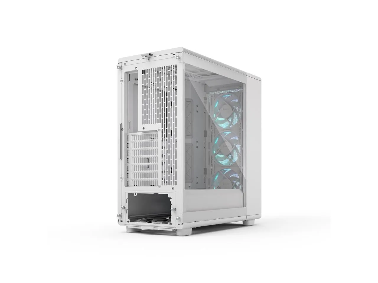 Fractal Design FD-C-EPO1A-05 — Epoch Clear TG White with RGB Fans