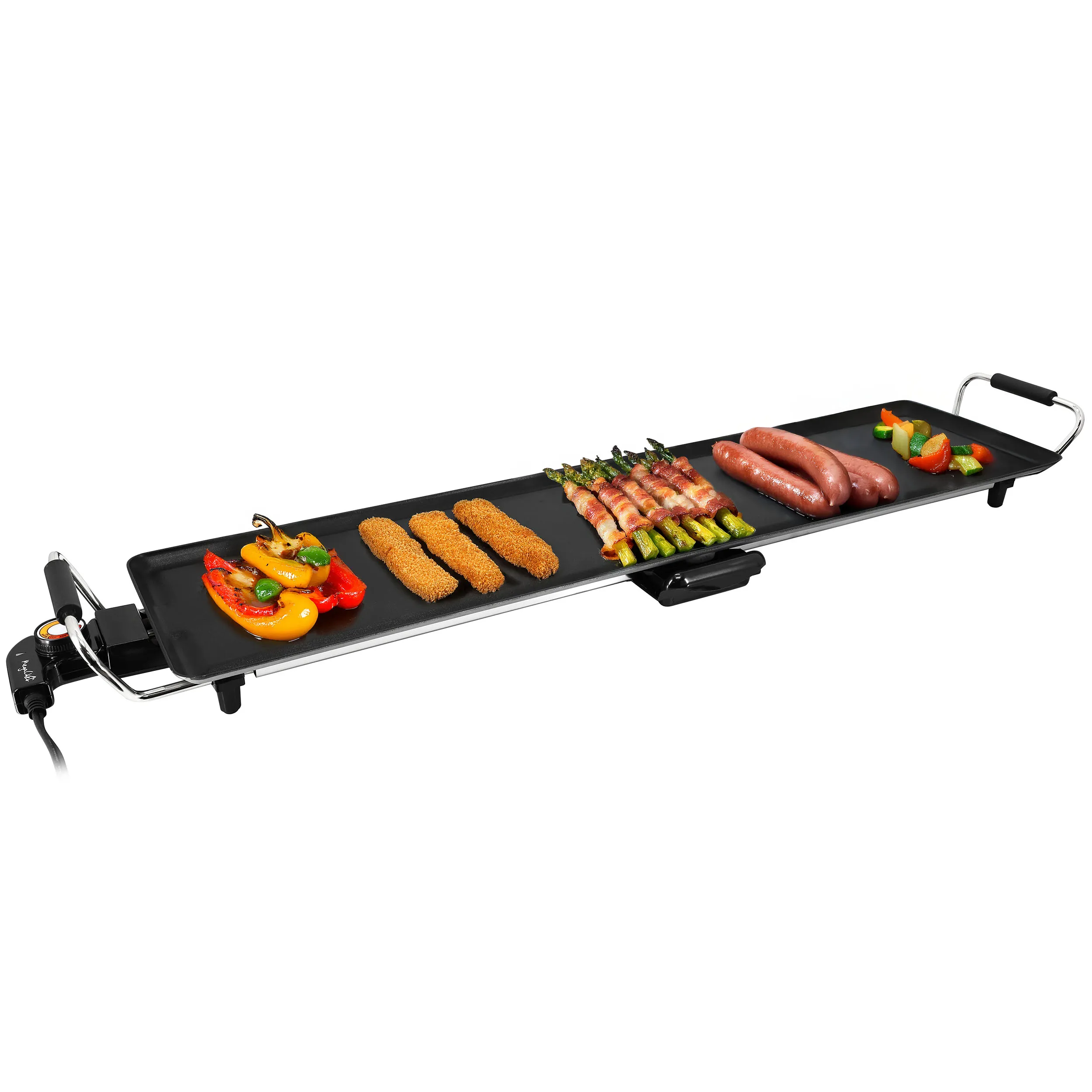 MegaChef MCG-9022 — MegaChef 35 Inch Electric Grill with Drip Tray and Non-Stick Coating