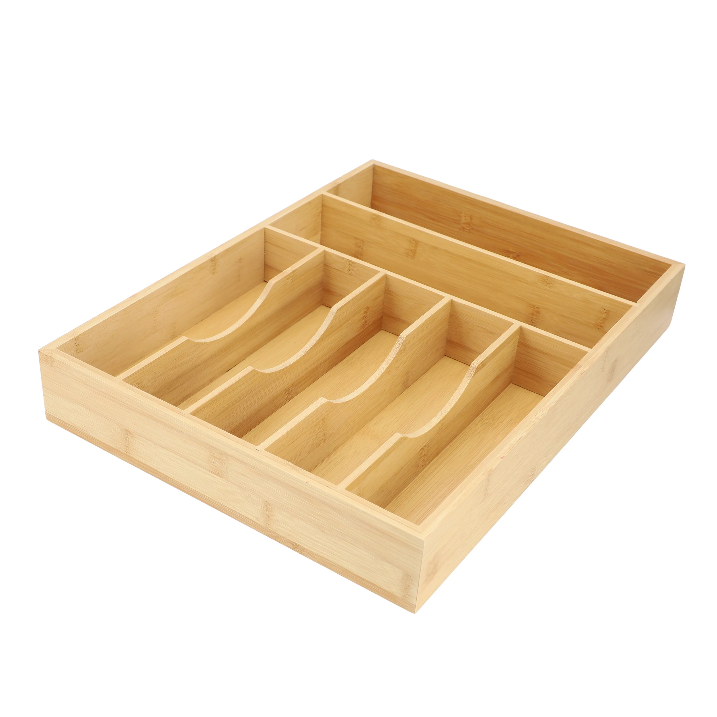 MegaChef MC-B111 — MegaChef Bamboo 7 Section Drawer Organizer