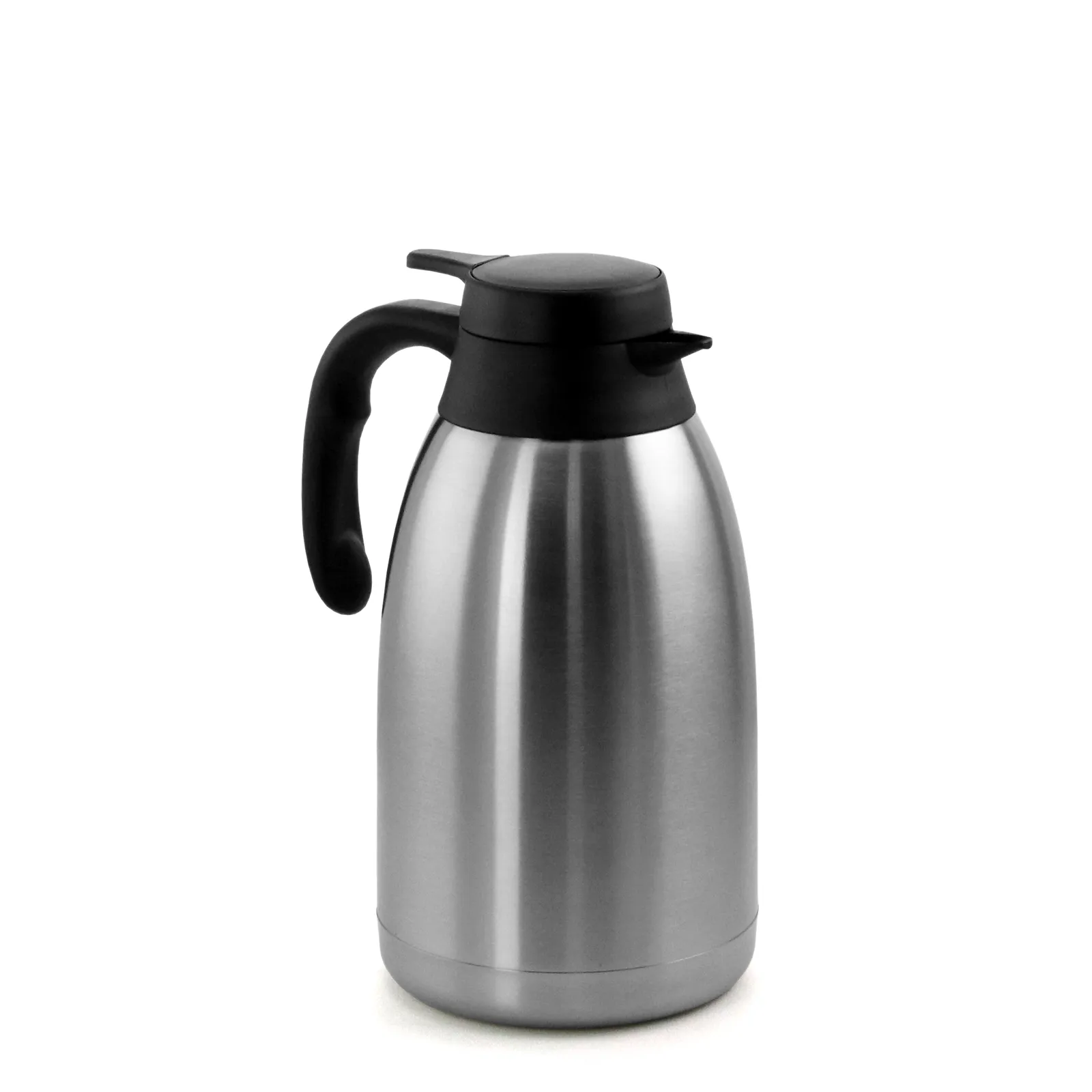 MegaChef MG-JSUV020 — MegaChef 2L Stainless Steel Thermal Beverage Carafe for Coffee and Tea