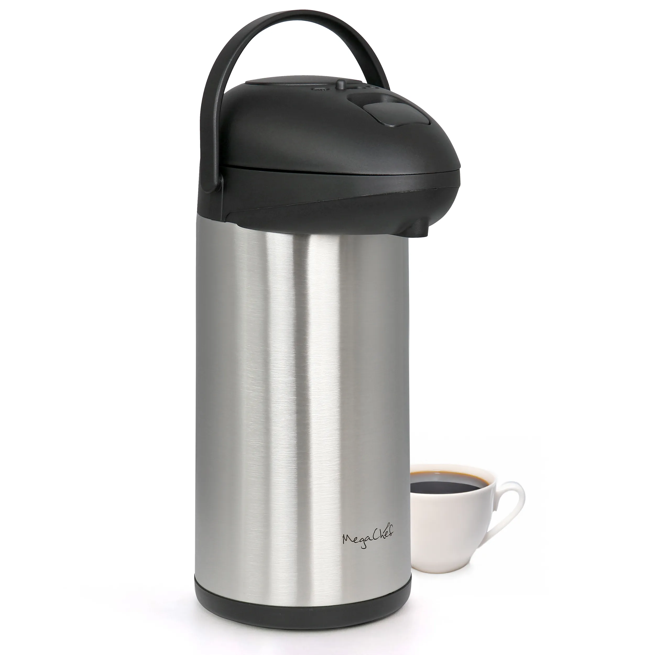 MegaChef MG-ASUH050 — MegaChef 5.3 Quart Insulated Air Pot for Beverages
