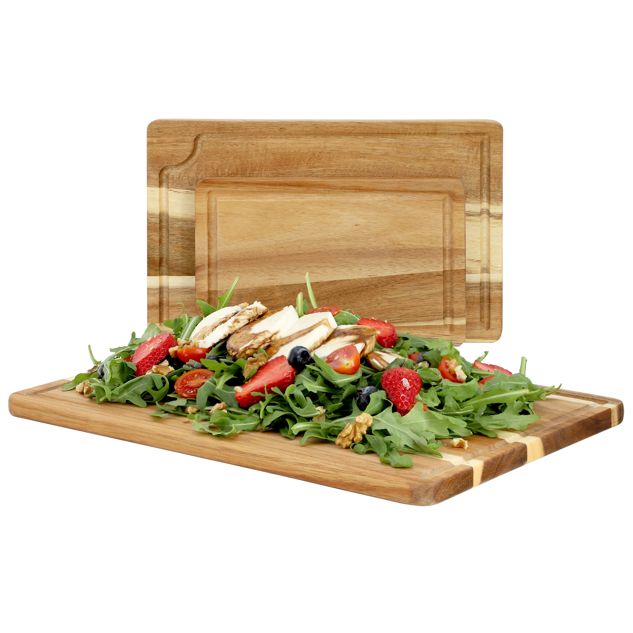 MegaChef MC-A106 — Elama 3 Piece Acacia Wood Cutting Board Set