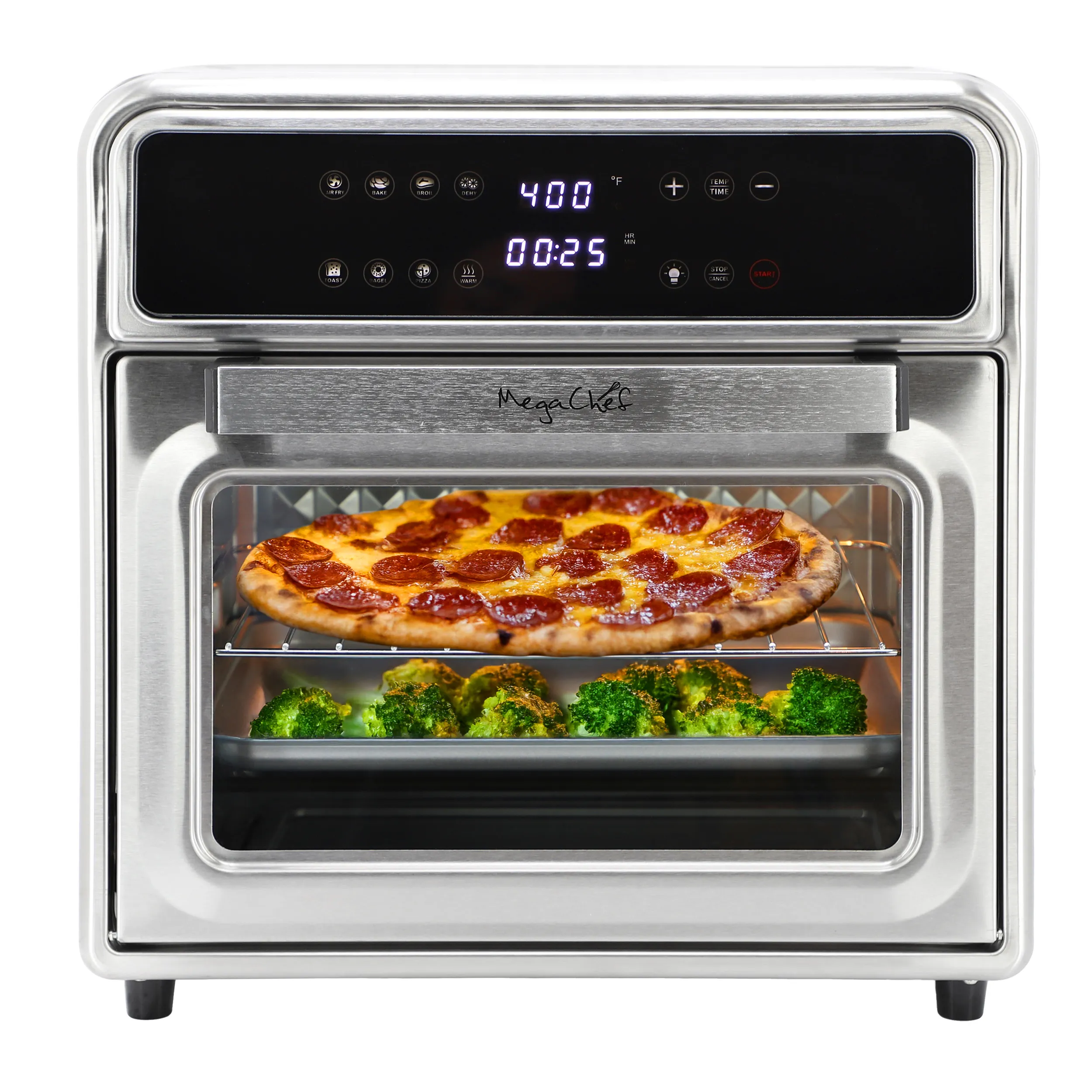 MegaChef MCOV-4400 — MegaChef 21.13Qt Digital Multi-Function Air Fryer Oven