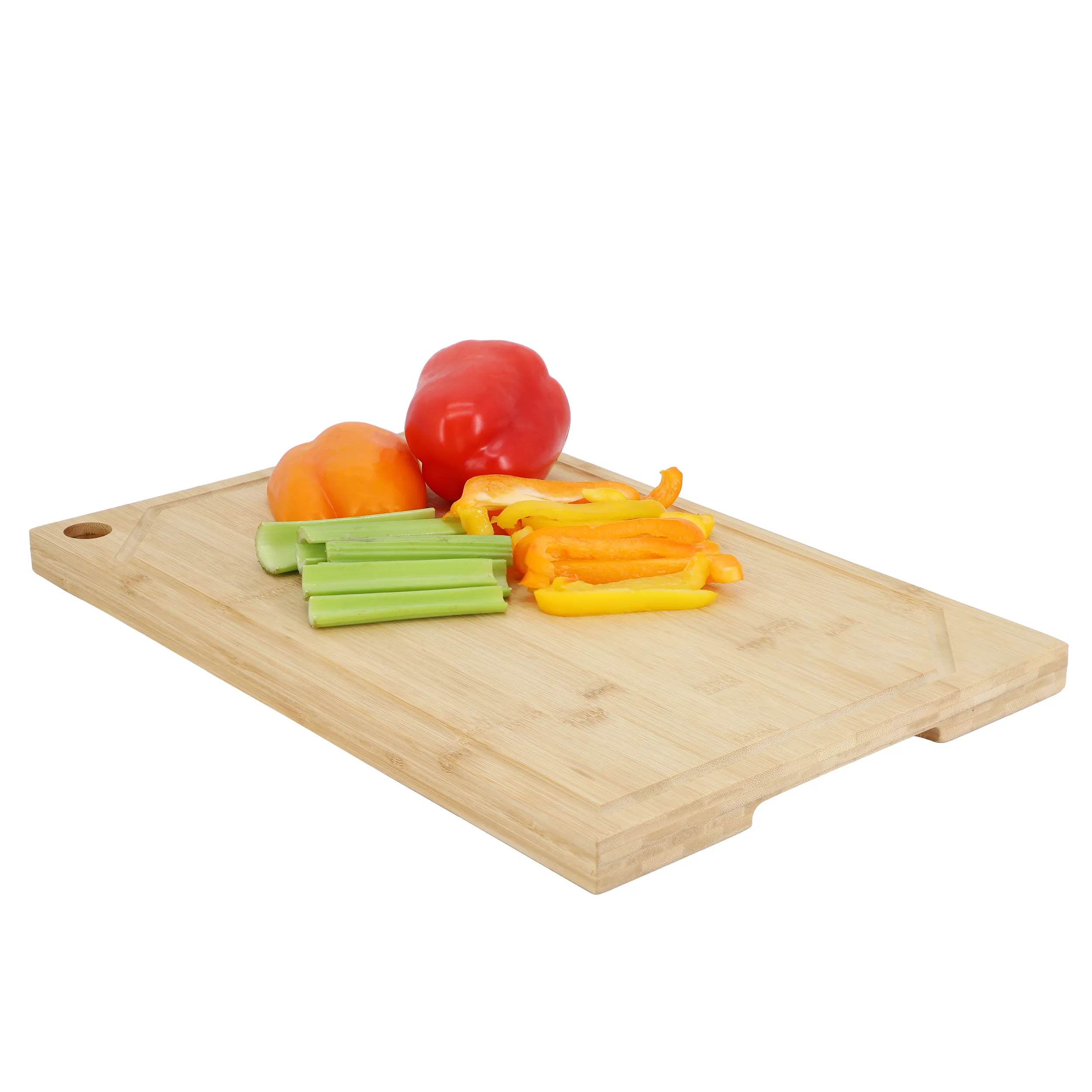 MegaChef MC-B126 — MegaChef 17.5 x 12 Inch Bamboo Wood Cutting Board