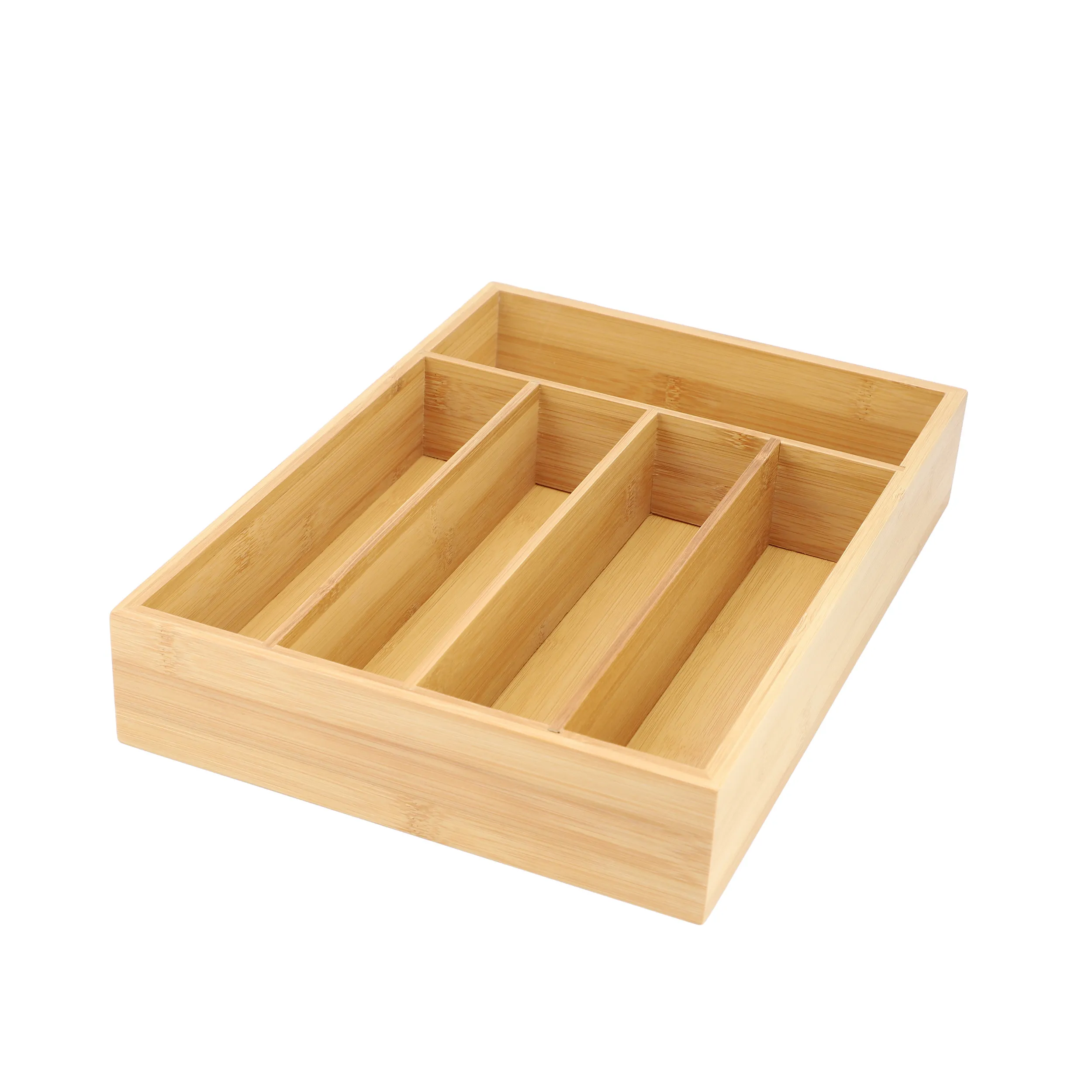 MegaChef MC-B110 — MegaChef Bamboo 5 Section Drawer Organizer