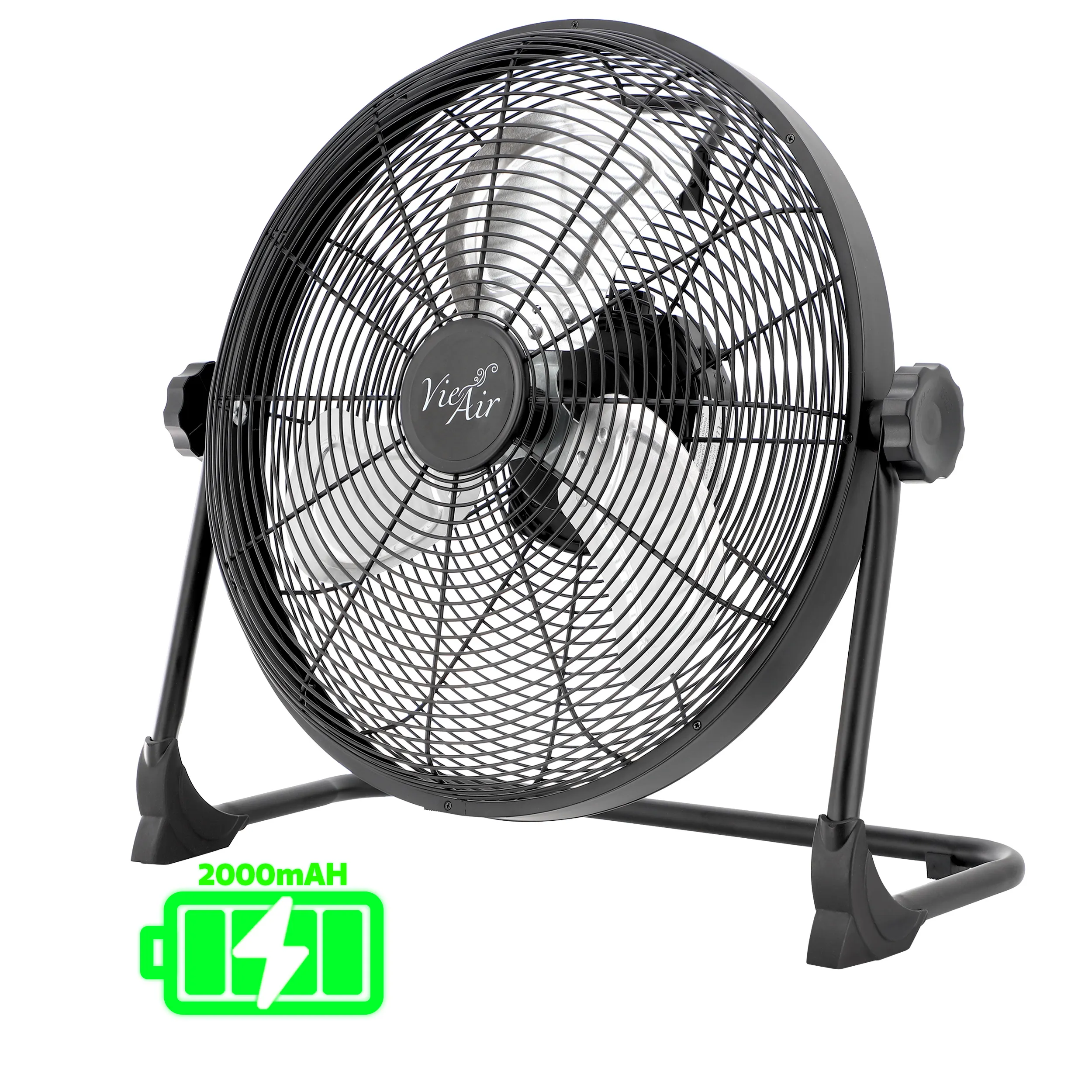 VIE AIR VA-16RMC — Vie Air 16" Rechargeable Outdoor/Indoor Fan - IPX4 Rated