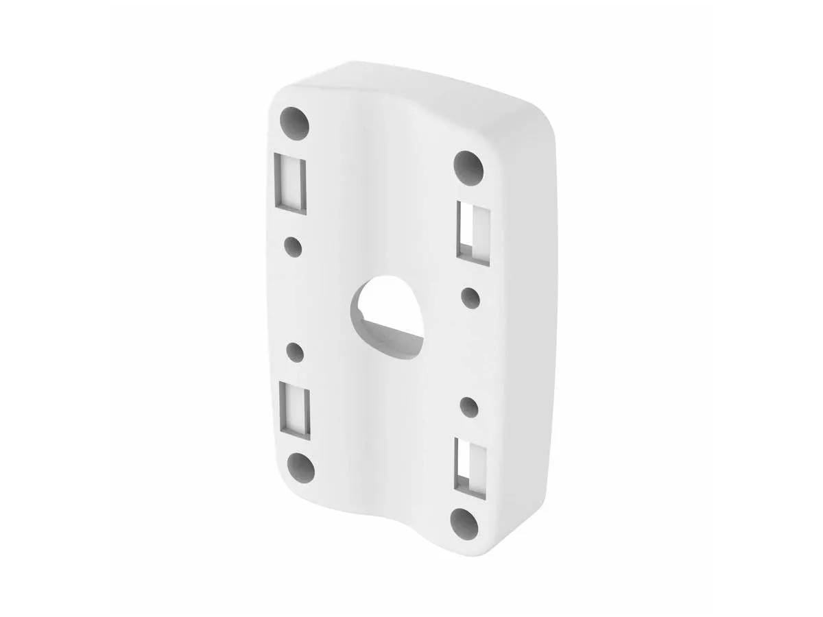 Hanwha SBP-300PMW2 — POLE MOUNT ADAPTER ACCESSORY, USE WITH SBP-300WMW1, WHITE COLOR, MADE OF ALUMINU