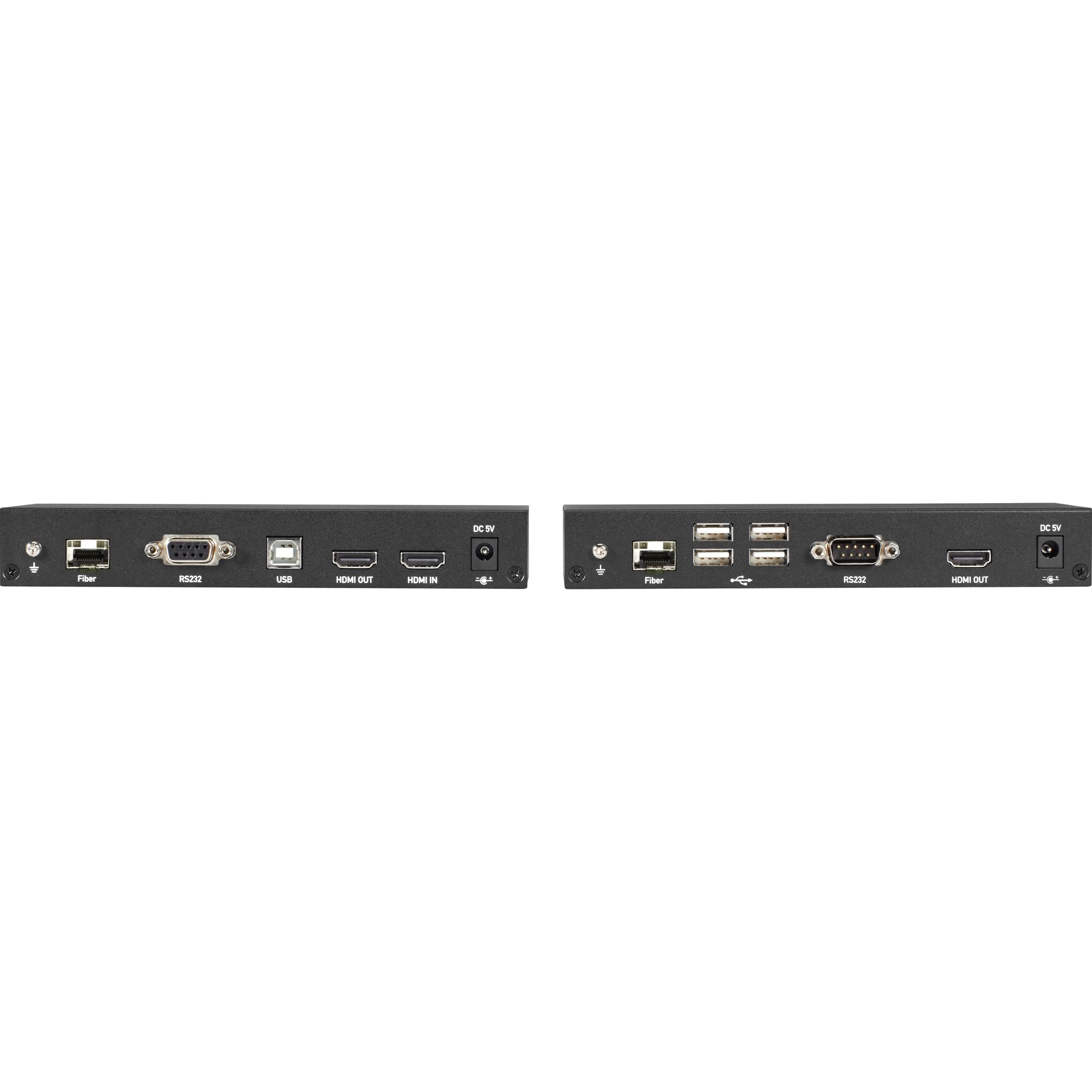 BLACK BOX CORPORATION KVXLCHF-100 — THE KVX HDMI KVM EXTENDER LETS YOU CONTROL A SERVER, OR COMPUTER OVER SINGLE-MOD
