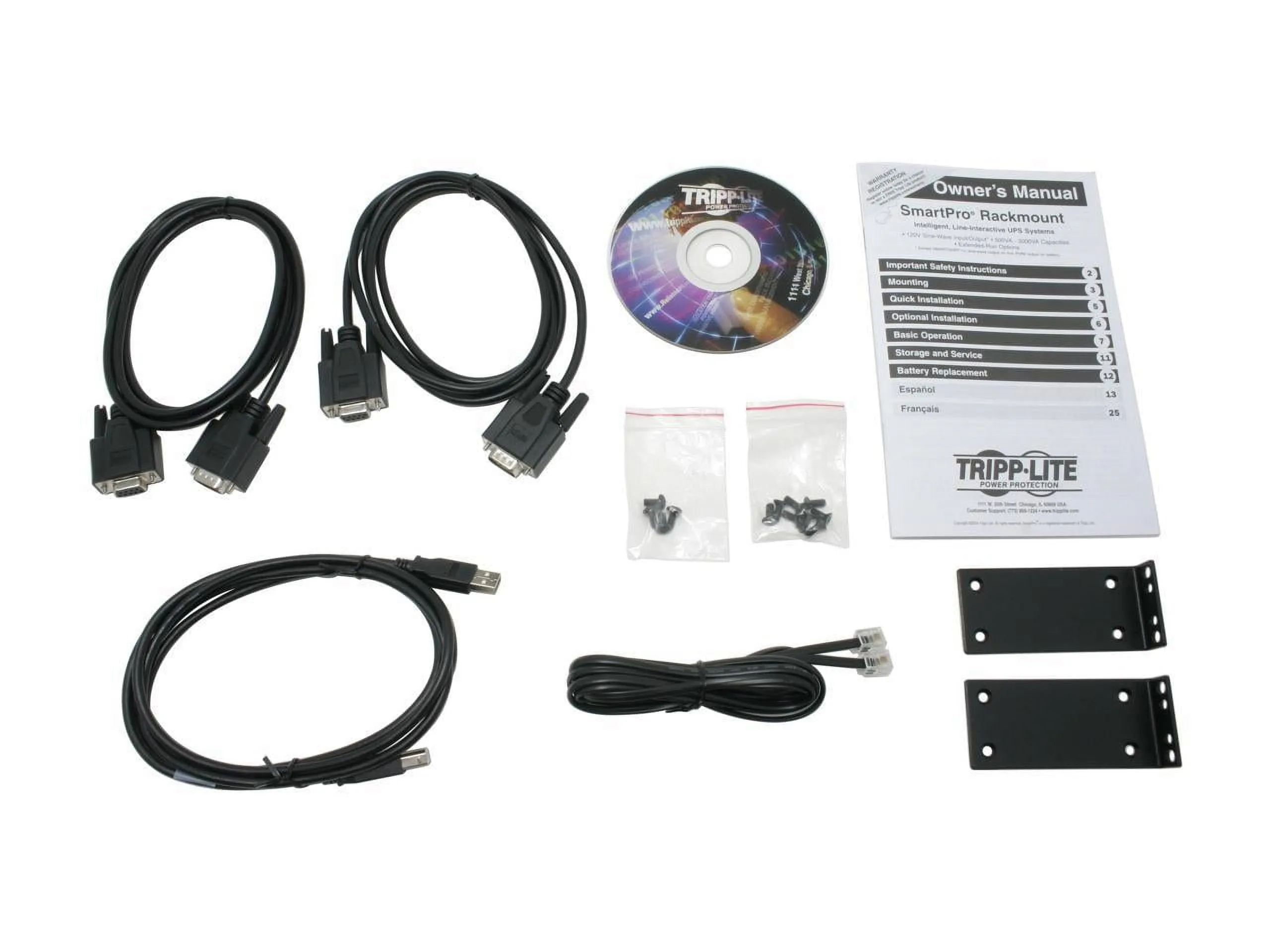 Tripp Lite TPL-SMART750RM1U - Eaton Tripp Lite Series SmartPro 120V 750VA 600W Line-Intera