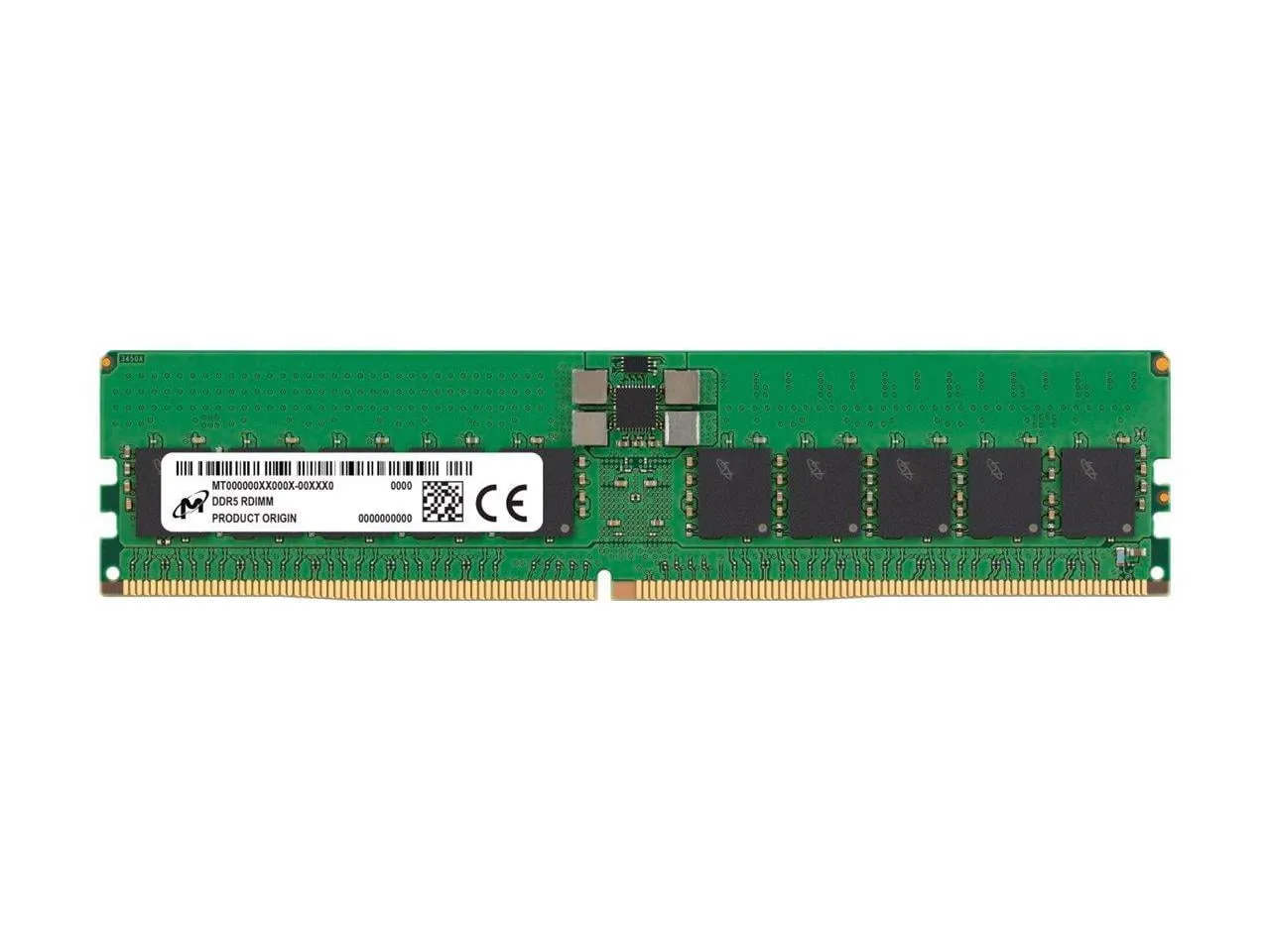 Crucial MTC20F1045S1RC56BR — Micron 32GB DDR5 5600MHz Registered DIMM Memory Module