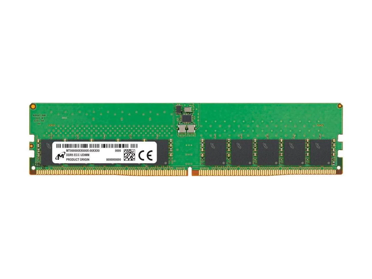 Crucial MTC20C2085S1EC56BR — DDR5 ECC UDIMM 32GB 2RX8 5600 CL46 (16GBIT)