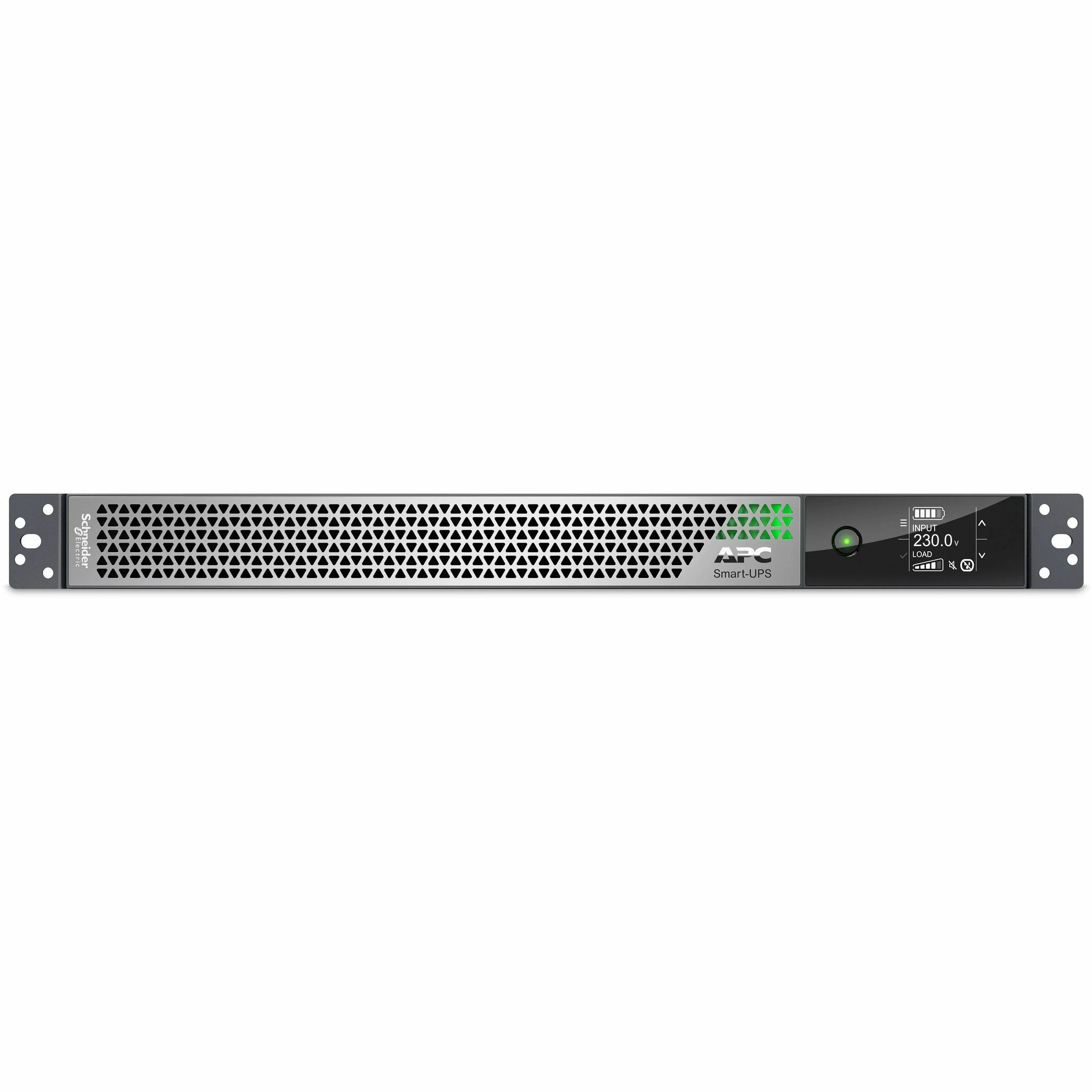 APC - Schneider Electric SRTL3KRM1UWNC — APC SMART-UPS ULTRA, 3000VA 208+230V 1U, WITH LITHIUM-ION BATTERY, WITH NETWORK