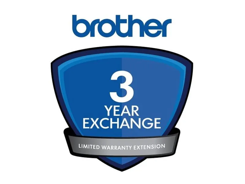 Brother E2543EPSP — 3-Year Exchange Warranty for Brother Printers
