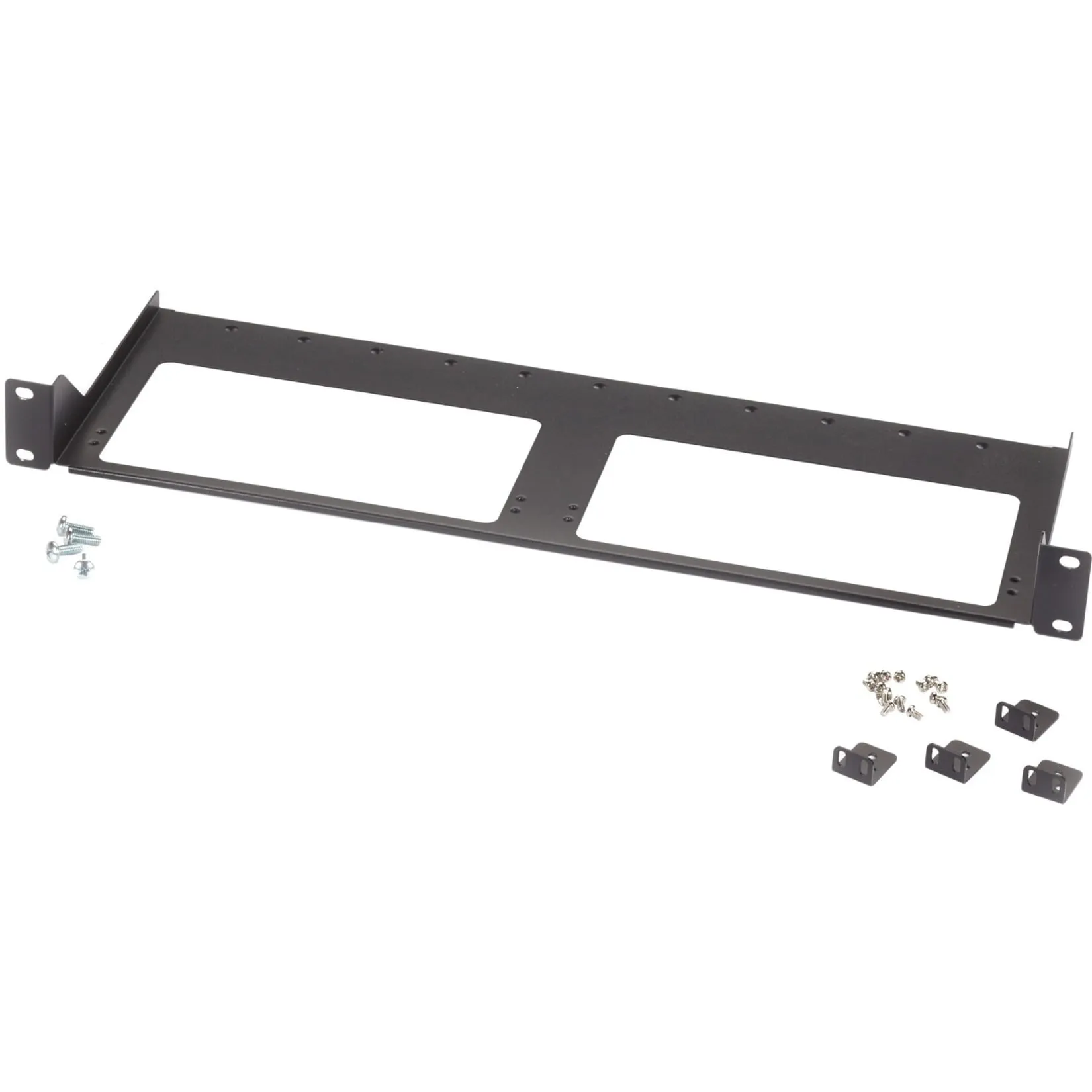 BLACK BOX CORPORATION KVXLC-RMKDUAL — KVX Dual-Head Extended Rackmount Tray - Versatile Storage