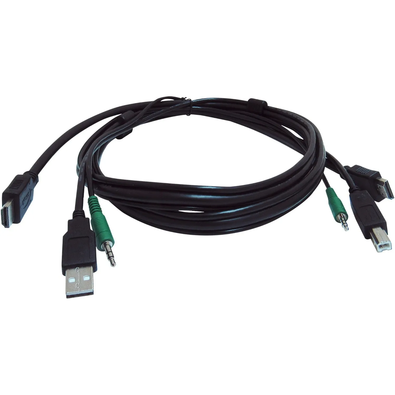 BLACK BOX CORPORATION SKVMCBL-HDMI-10TAA — 10 FT KVM USB HDMI CABLE WITH AUDIO - TAA COMPLIANT NON-CANCELABLE/NON-RETURNABL