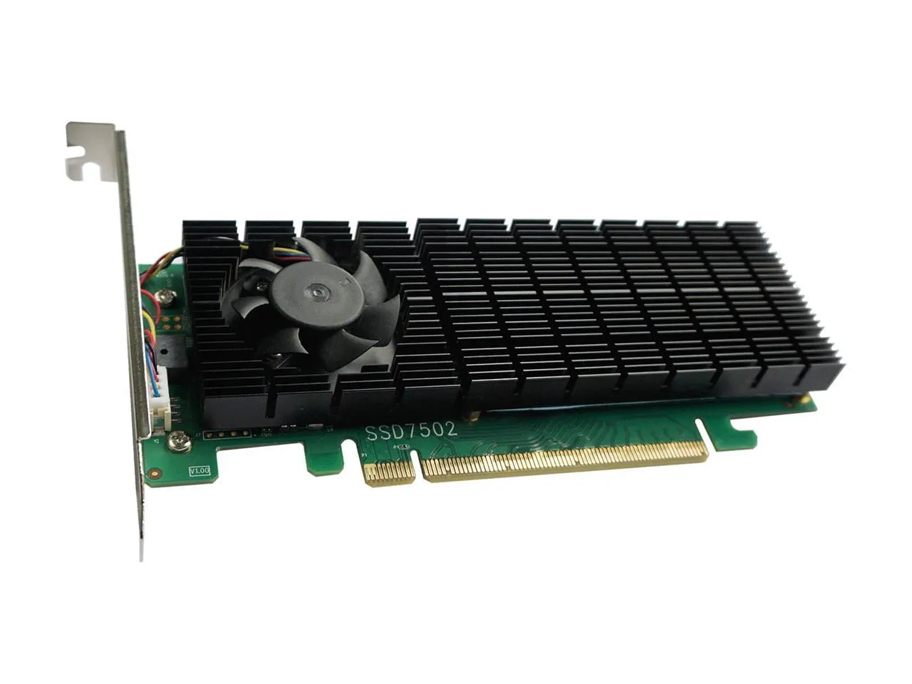 HighPoint SSD7502 — PCIE 4.0 X16 2X M.2 NVME RAID CONTROLLER