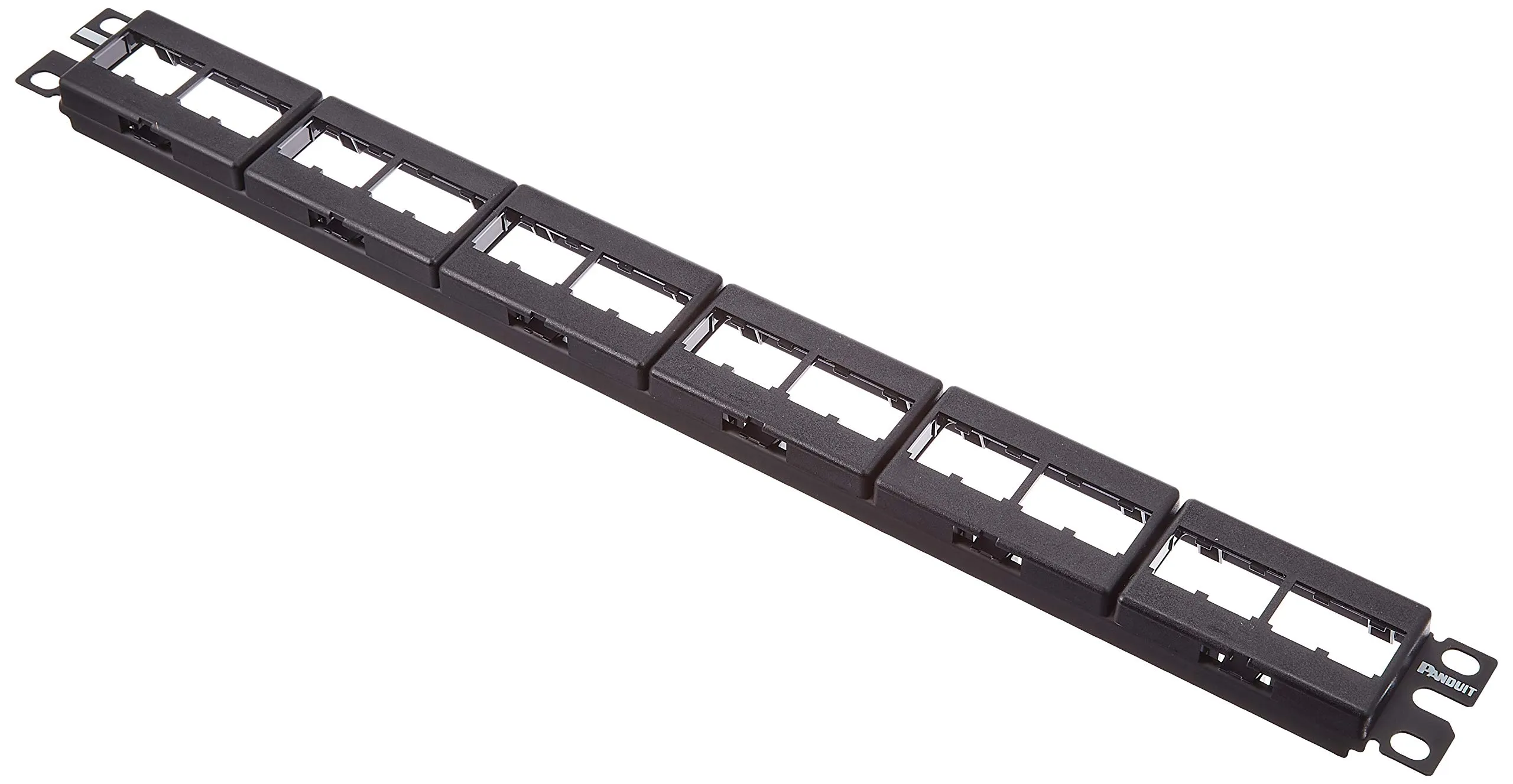 Panduit CPP24WBLY — 24PT PATCH PANEL FRONT REMOVE FACEPLATES