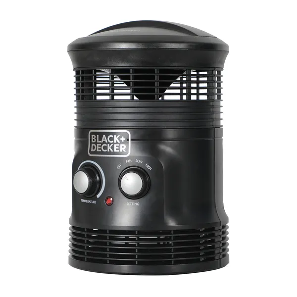 BLACK & DECKER BHDS156 — 360 SURROUND HEATER FAN