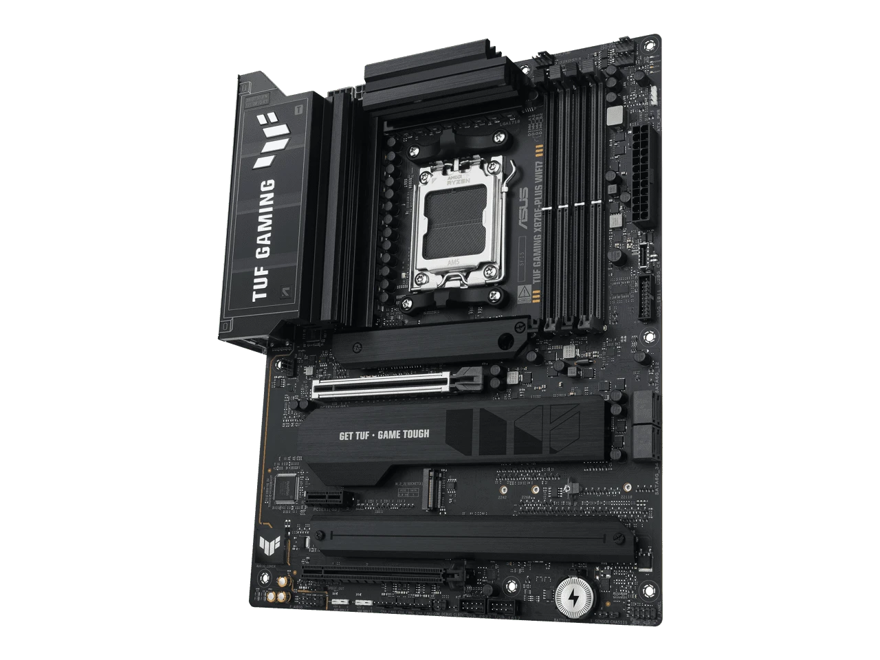 ASUS TUF GAMING X870E-PLUS WIFI7 — ASUS MB TUF GAMING X870E-PLUS WIFI7 AMD X870E AM5 max.256GB DDR5 ATX Retail