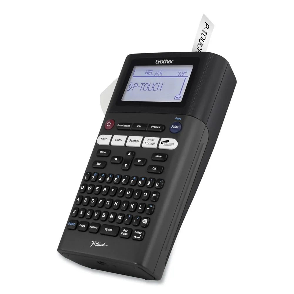 Brother TZEN201 — Brother TZ Super Narrow Non-laminated Tapes - - DiameterTape - White - Easy Peel, Perforated - 26.20 ft Roll Length - 1 Each