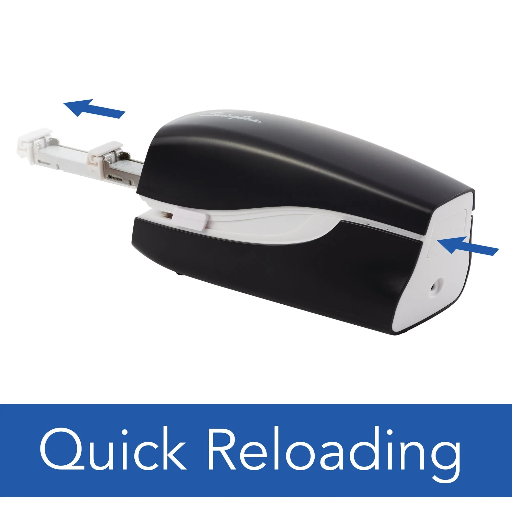 SWINGLINE SWIS7048200 — Compact Electric and Battery-Powered Stapler